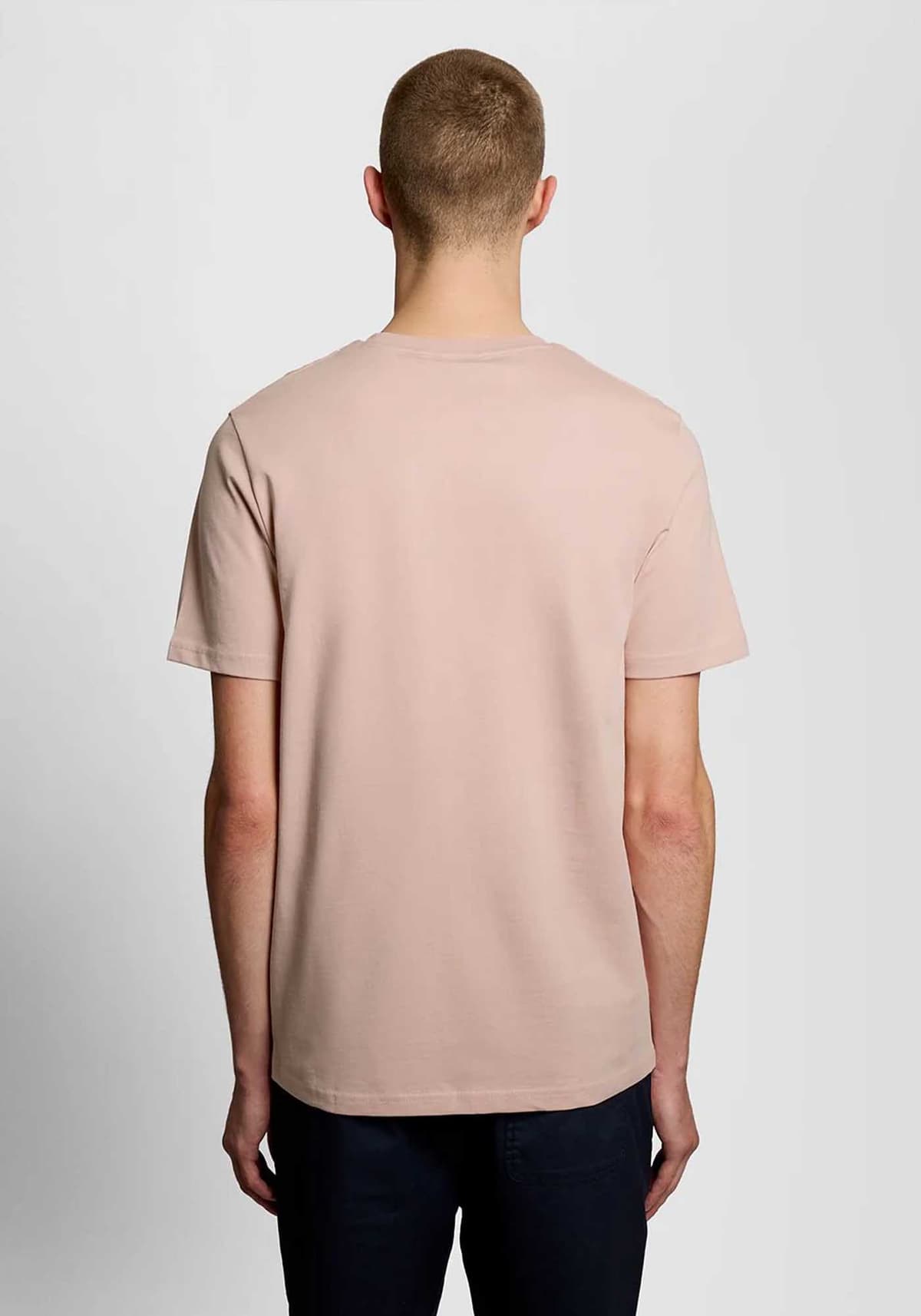 Lyle & Scott T Shirt Basic - TS400VOGT Y120 Pink Grapefruit
