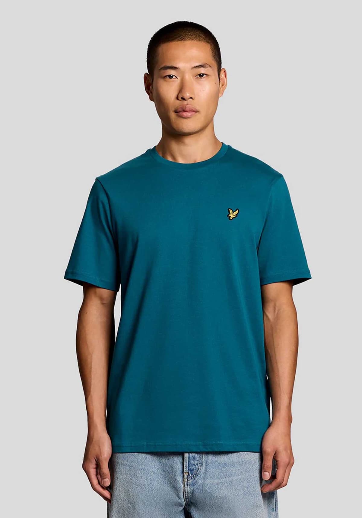 Lyle & Scott T Shirt Basic - TS400VOGT Y134 Lagoon