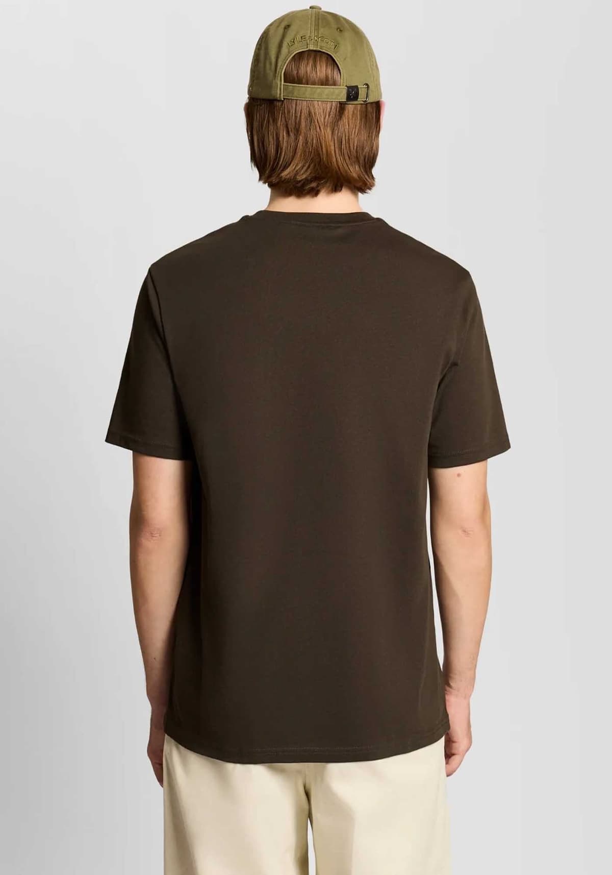 Lyle & Scott T Shirt Basic - TS400VOGT Y176 Ebony