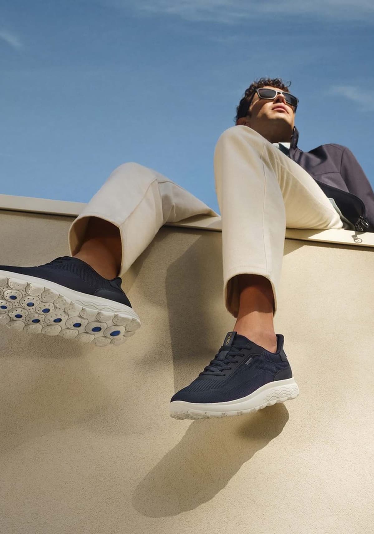 Men's Sneakers Geox Blue