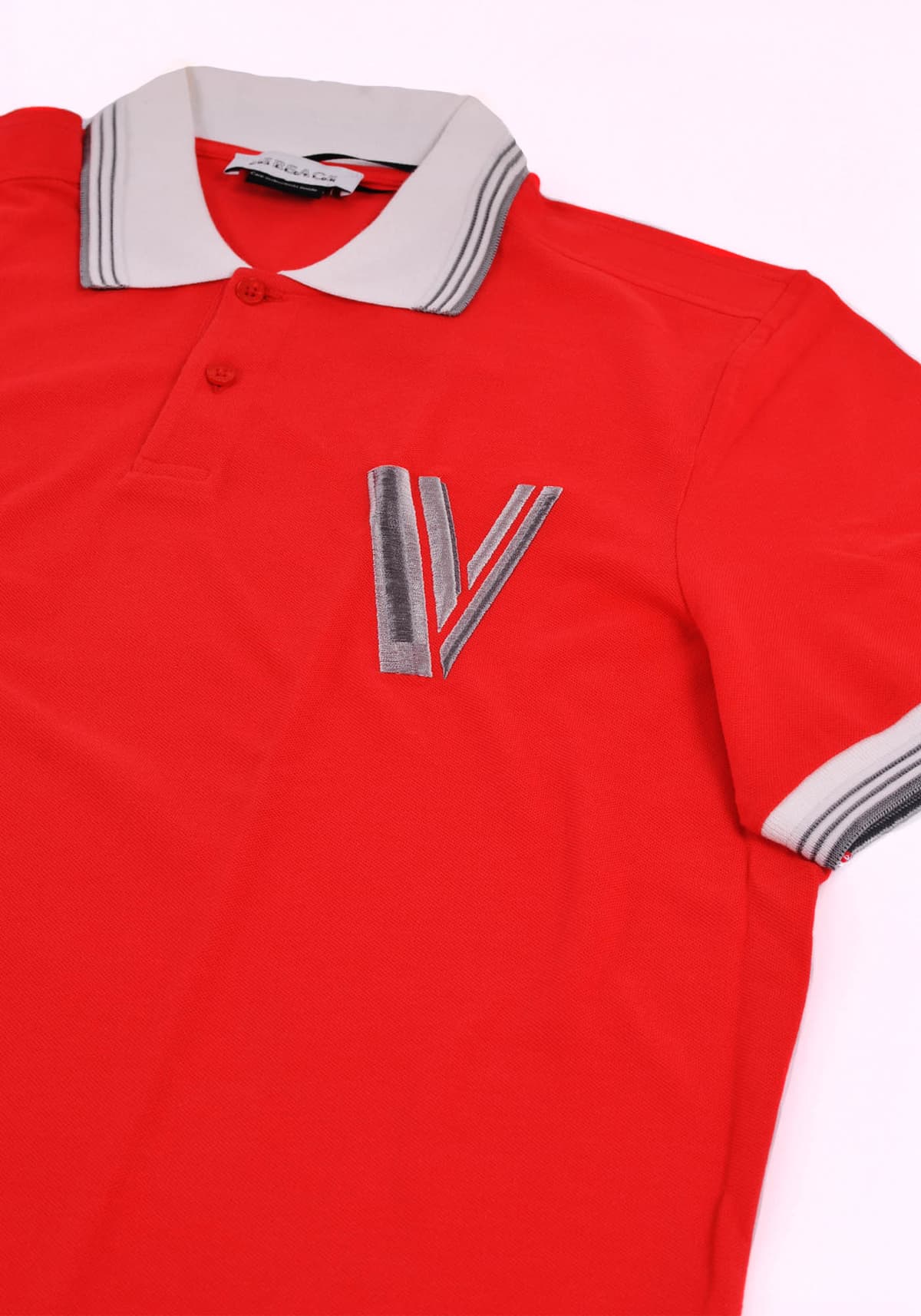 Men's Polo Shirts Versace Collection Red