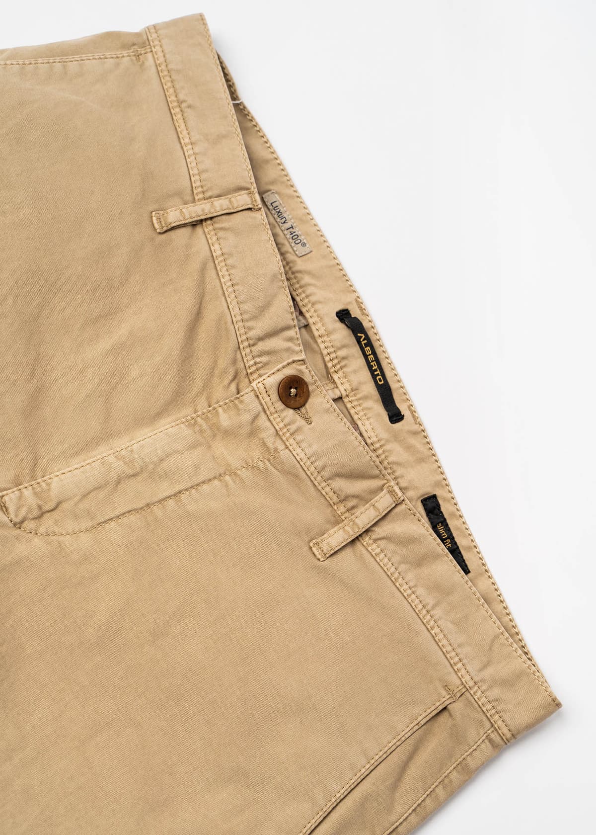 Men's Pants Alberto Beige