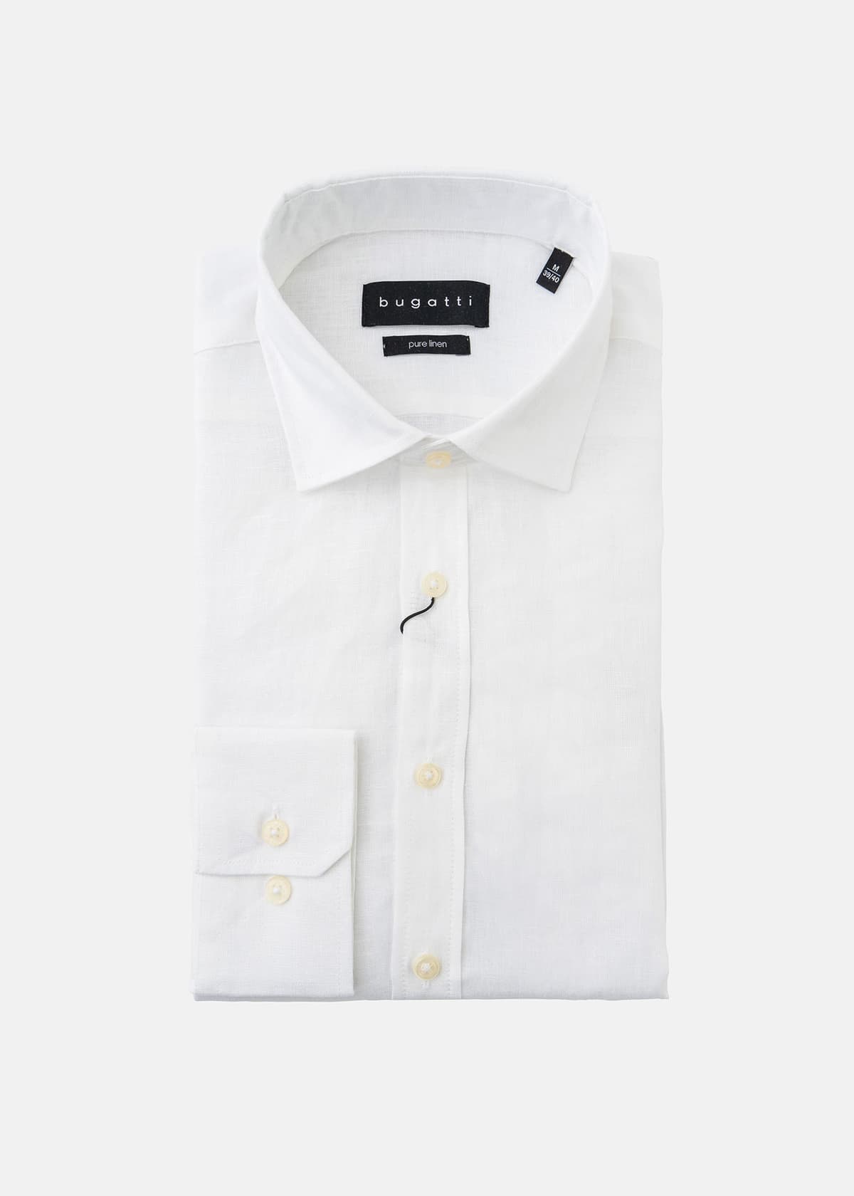 Men's Shirts Bugatti Sportswear White