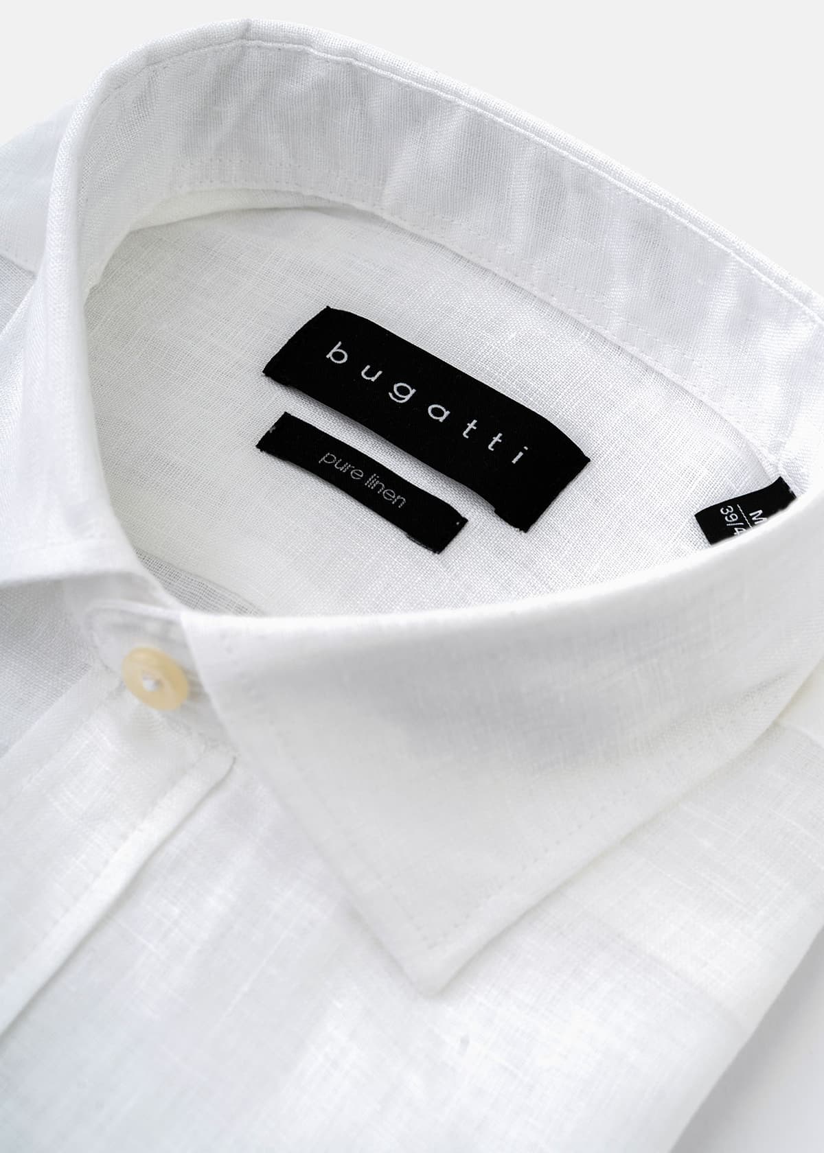 Men's Shirts Bugatti Sportswear White