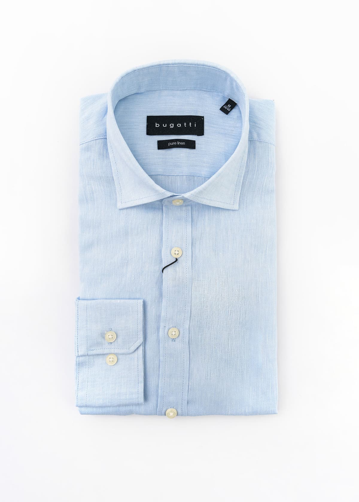 Men's Shirts Bugatti Sportswear White