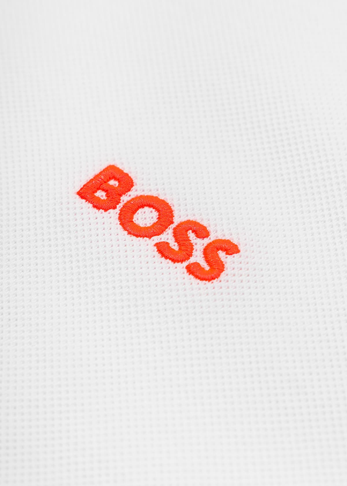 Men's Polo Shirts Boss White