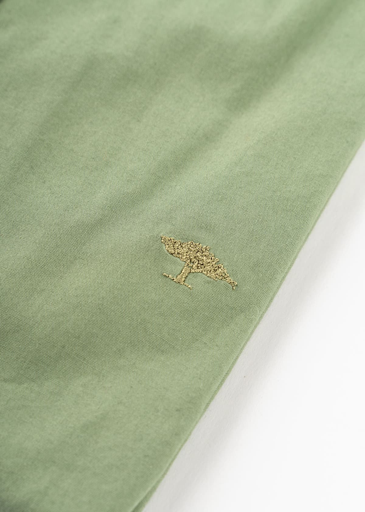 Fynch Hatton Πουκάμισο της σειράς Poplin - 1414 7010 718 Light Khaki