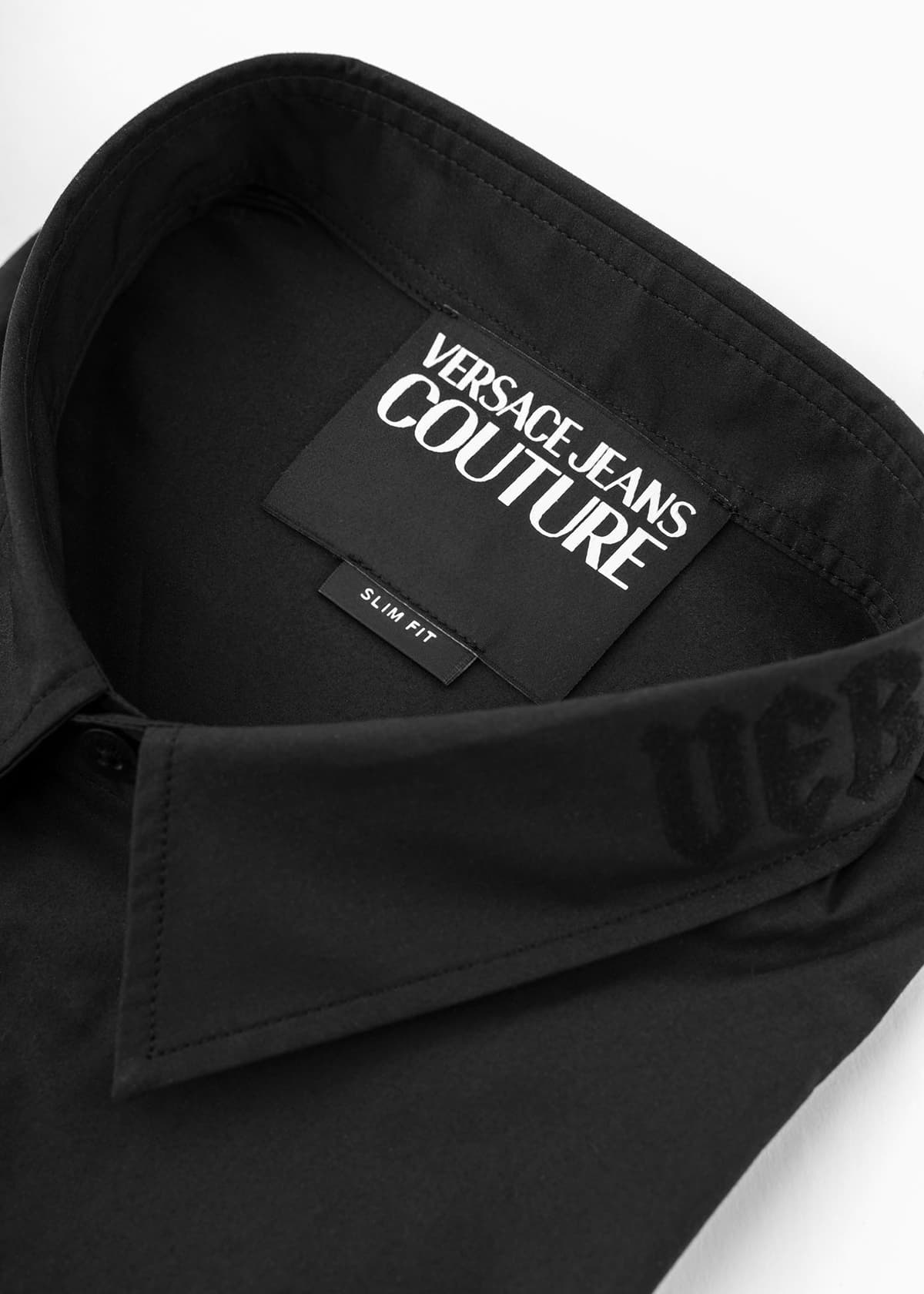 Men's Shirts Versace Jeans Couture Black