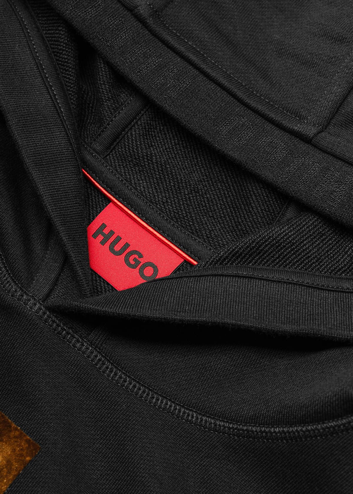 Men's Sweatshirts Hugo Black