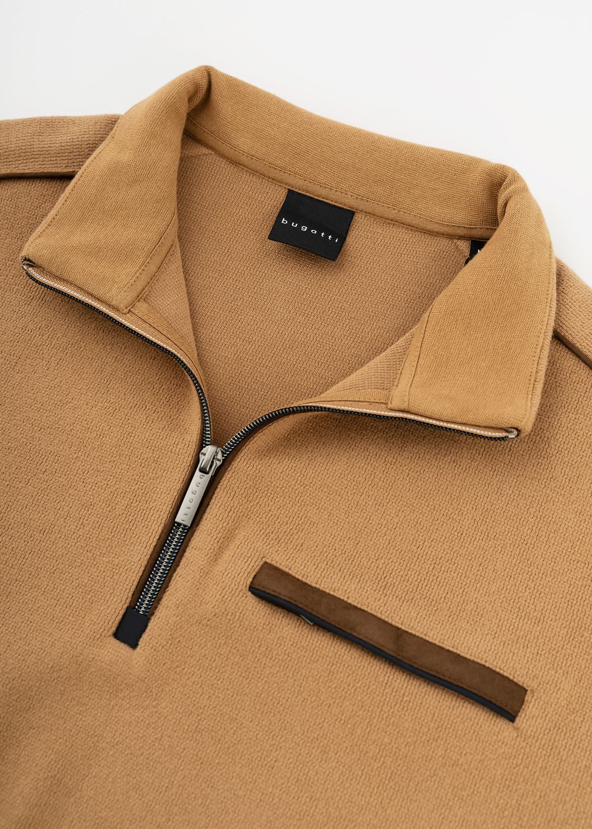 Men's Knitwear Bugatti Sportswear Brown