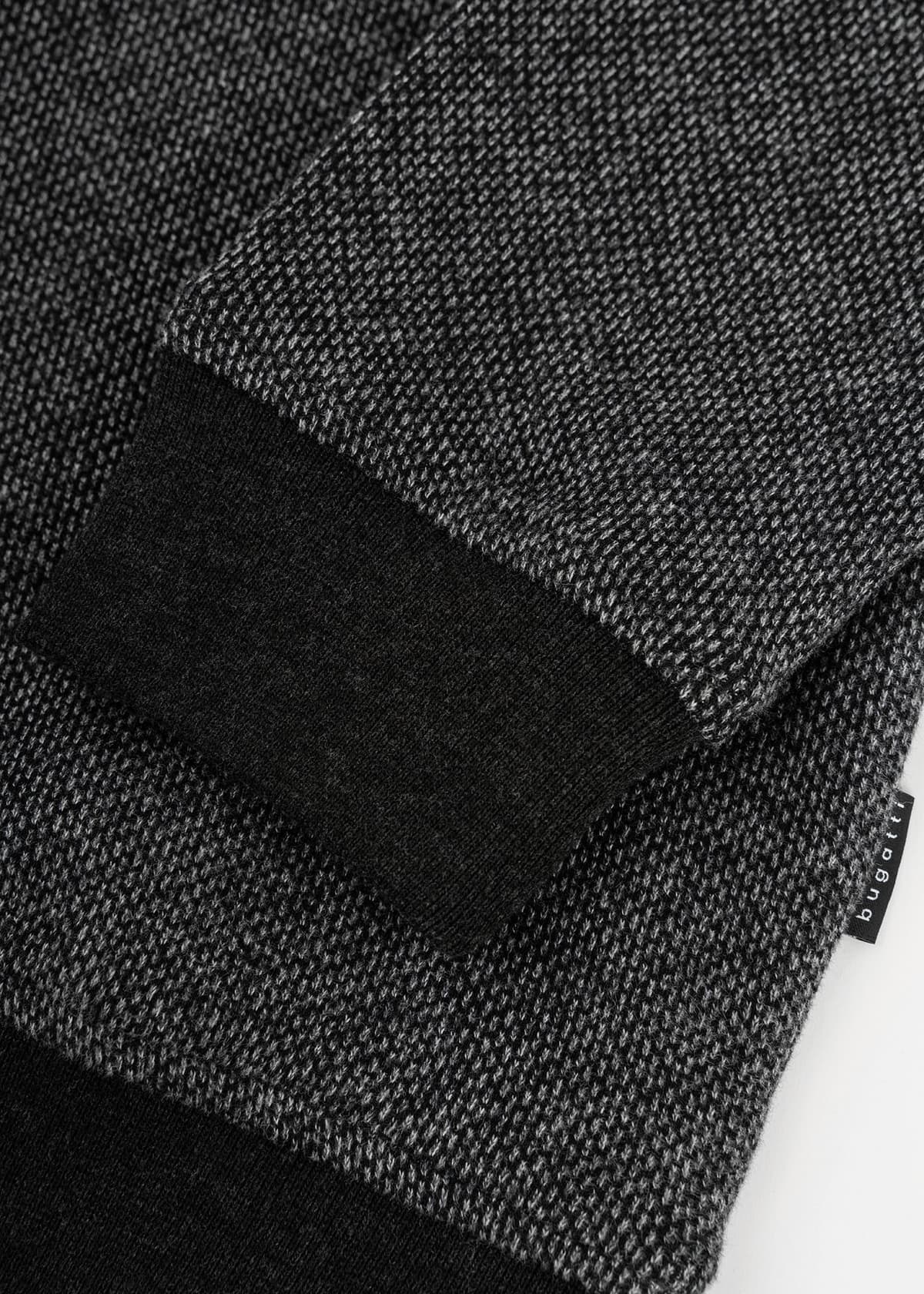 Men's Knitwear Bugatti Sportswear Gray