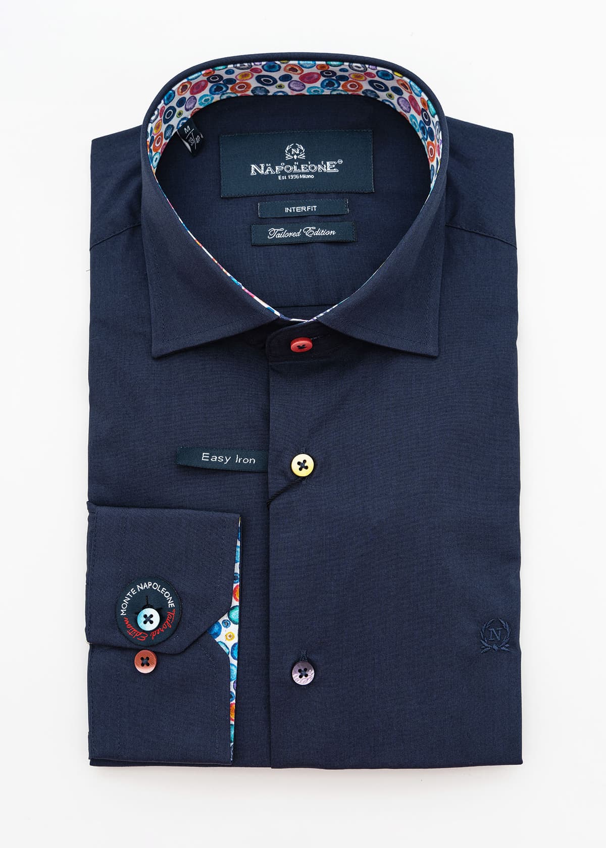 Men's Shirts Monte Napoleone Blue