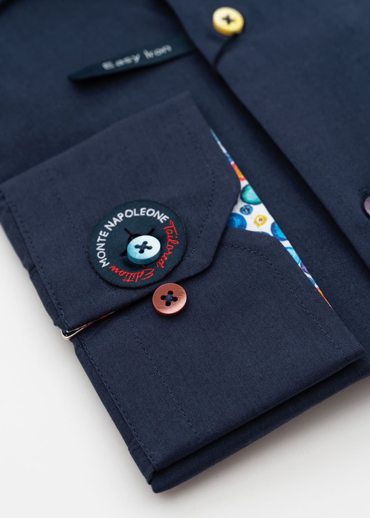 Men's Shirts Monte Napoleone Blue