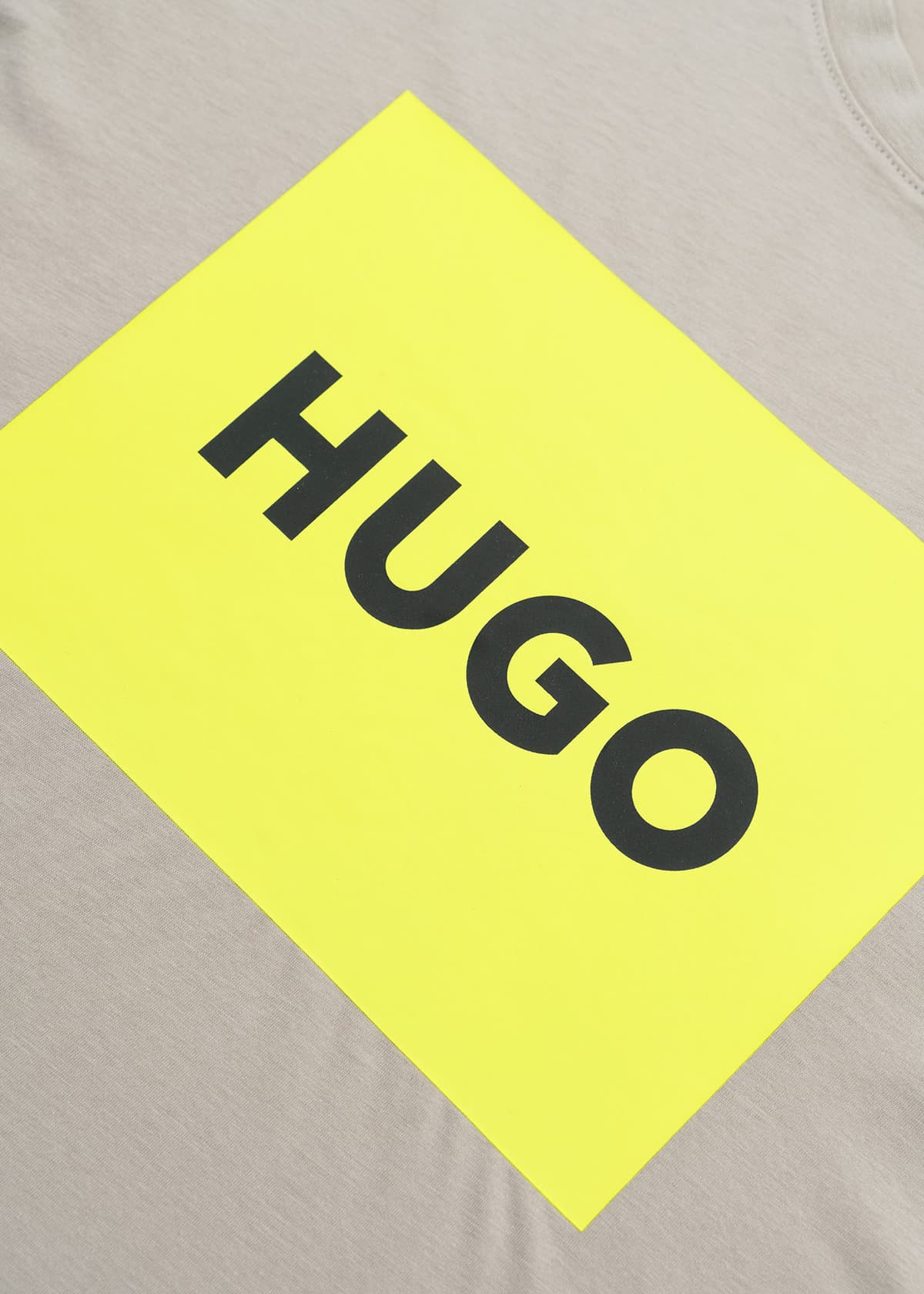 Men's T-Shirts Hugo Gray