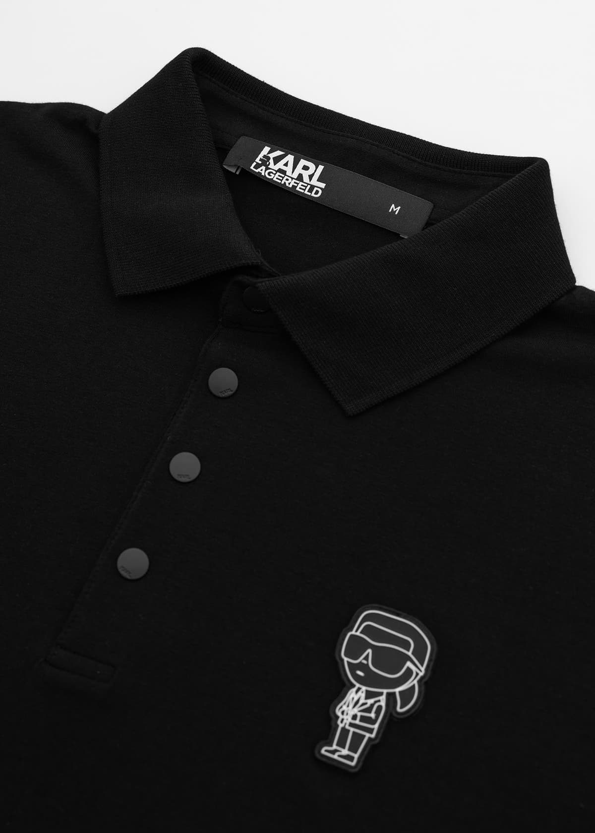 Men's Polo Shirts Karl Lagerfeld Black