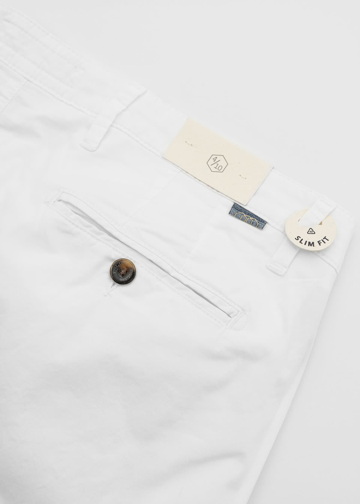 Men's Pants Four.ten White