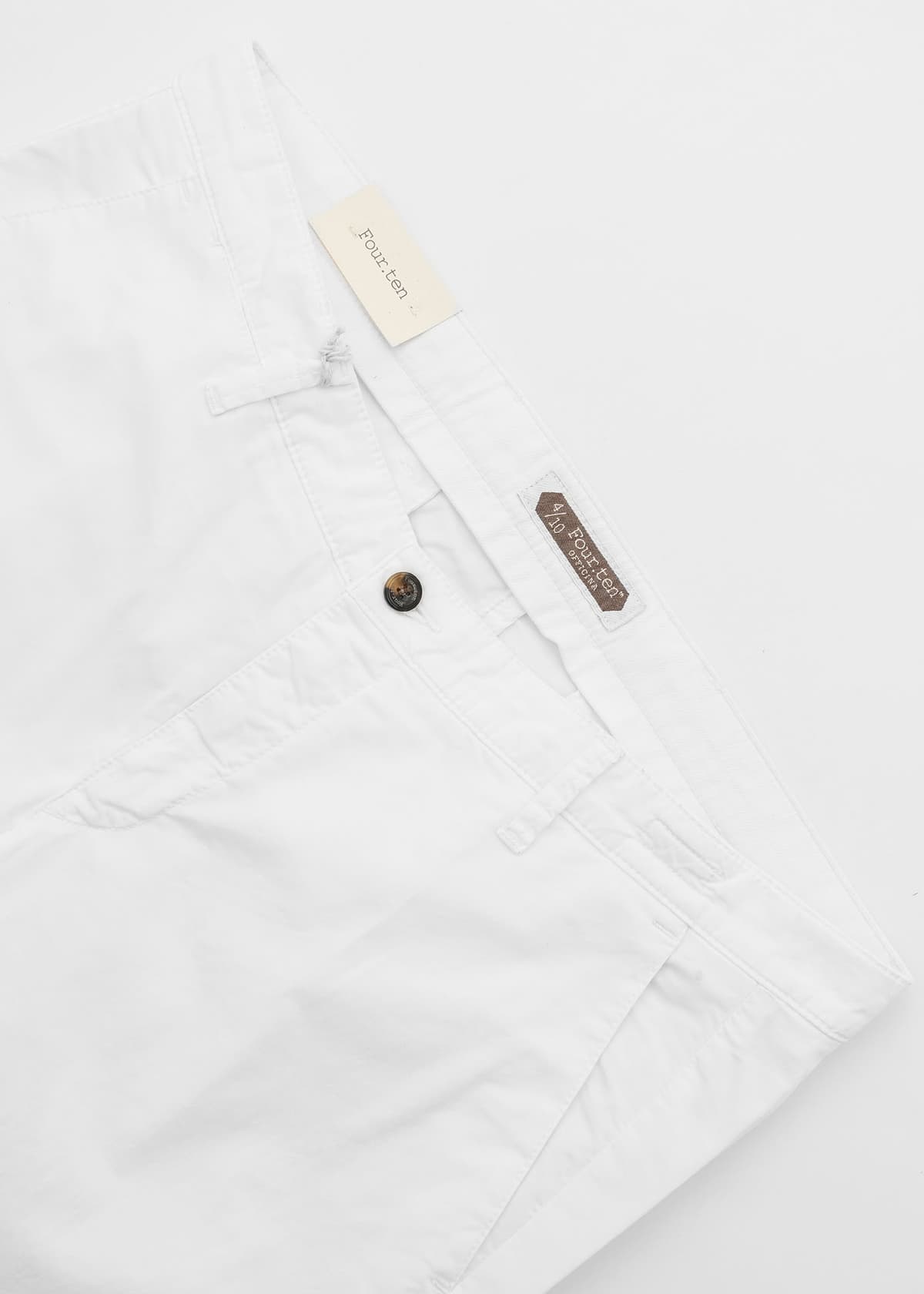 Men's Pants Four.ten White