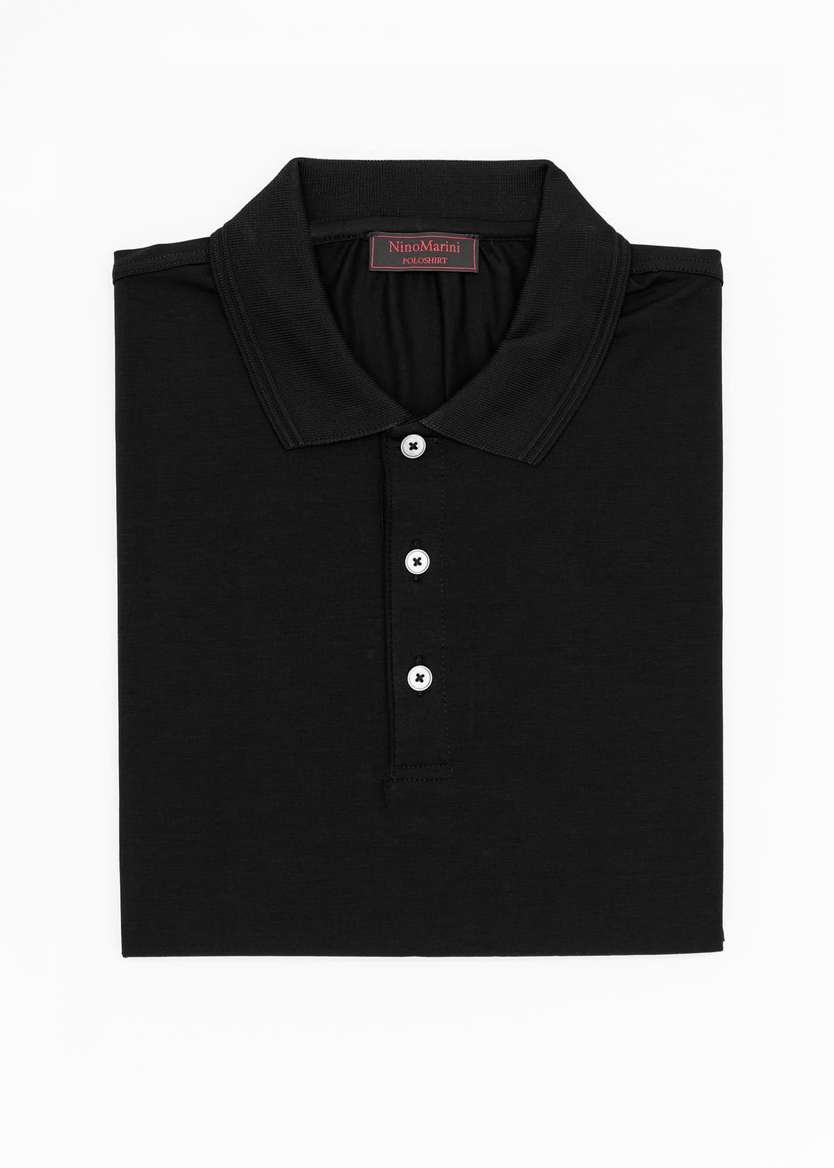 Men's Polo Shirts Nino Marini Black