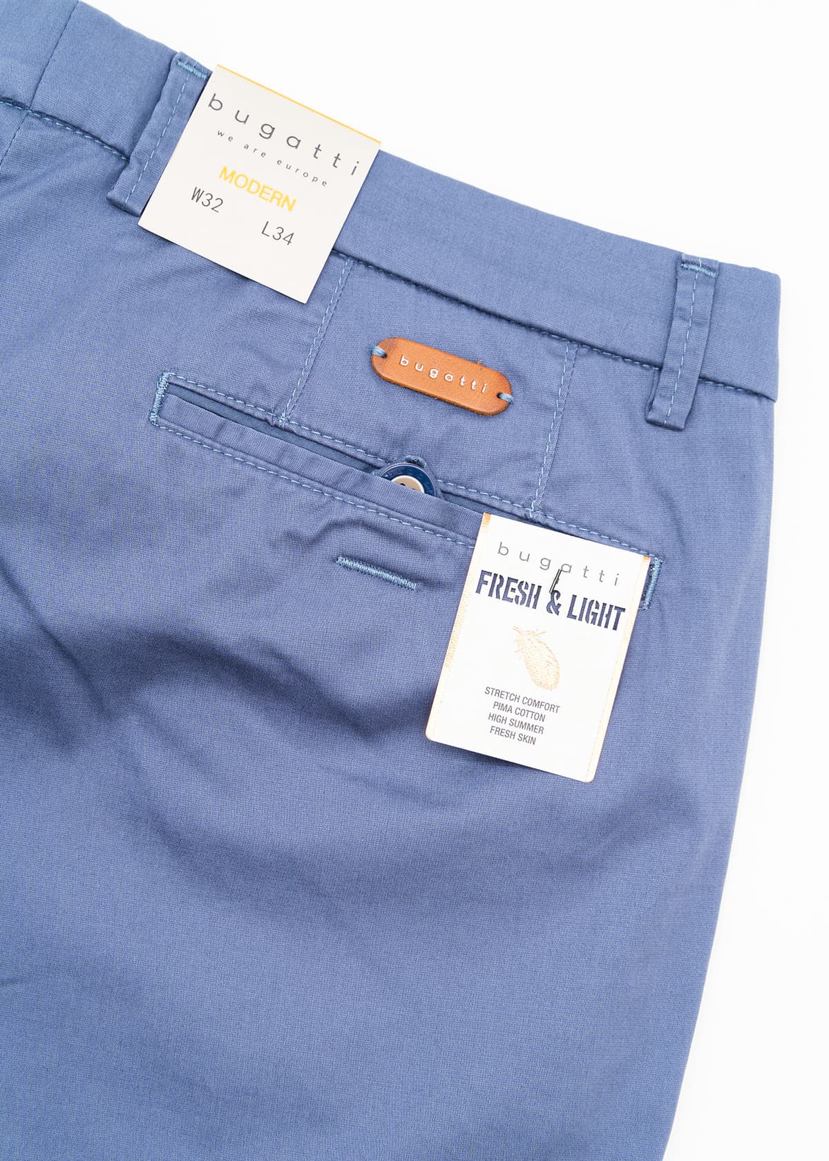 Bugatti Παντελόνι της σειράς Chino - 4890 36301 360 Blue