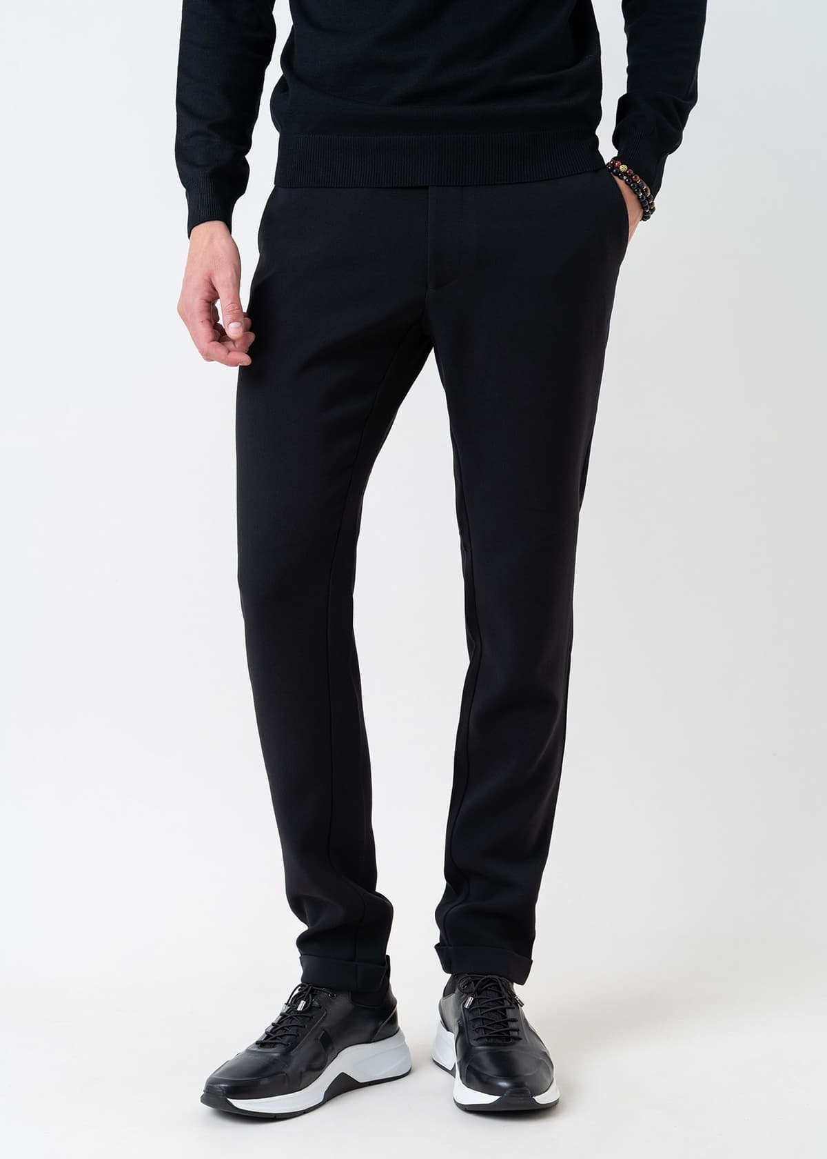 Men's Chino Pants Artisti Italiani Black