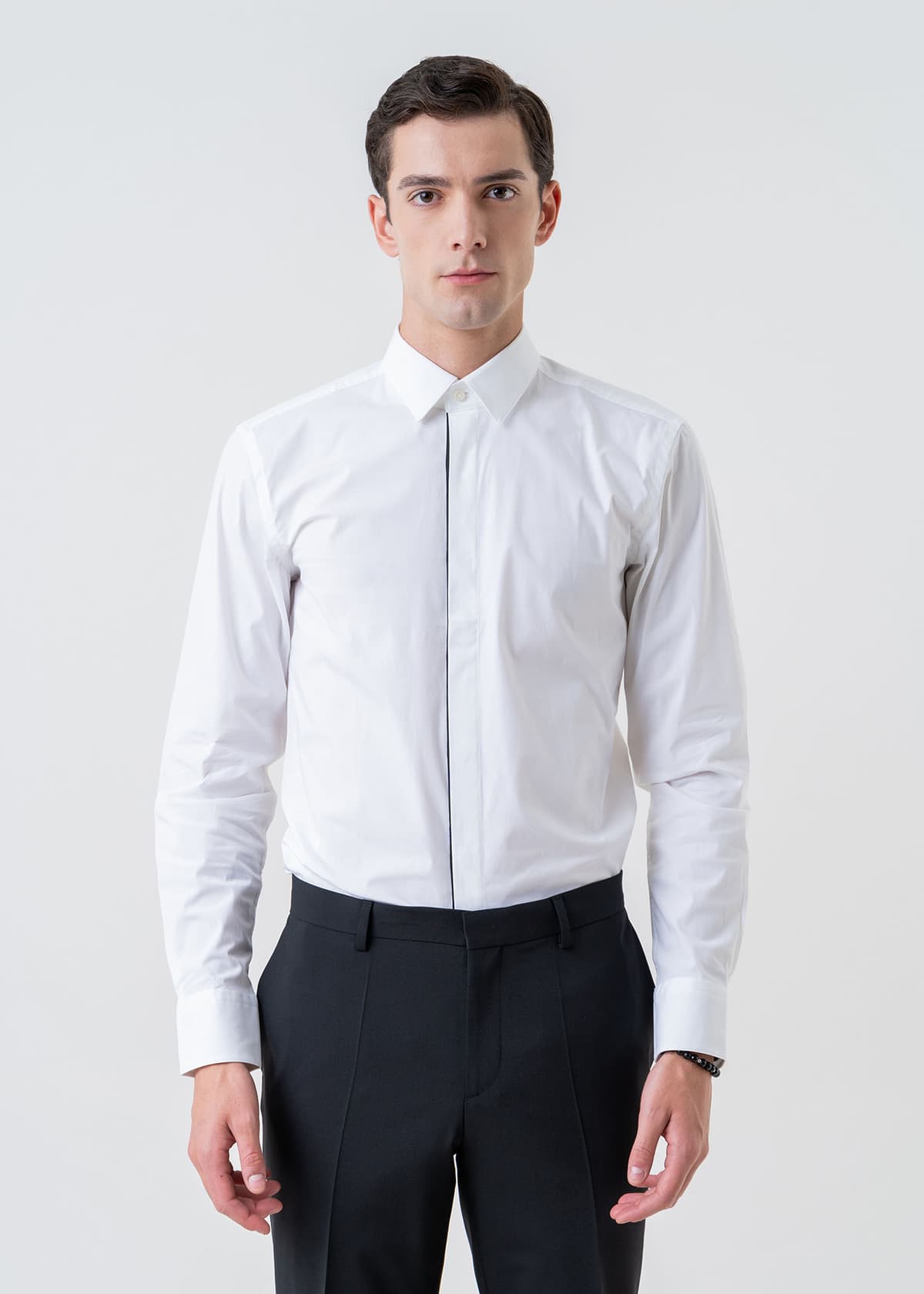 Men's Shirts Boss White