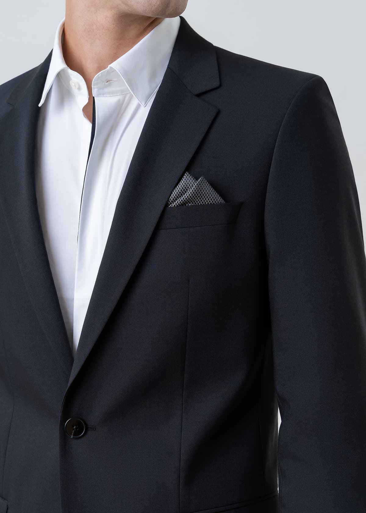 Men's Suits Hugo Black