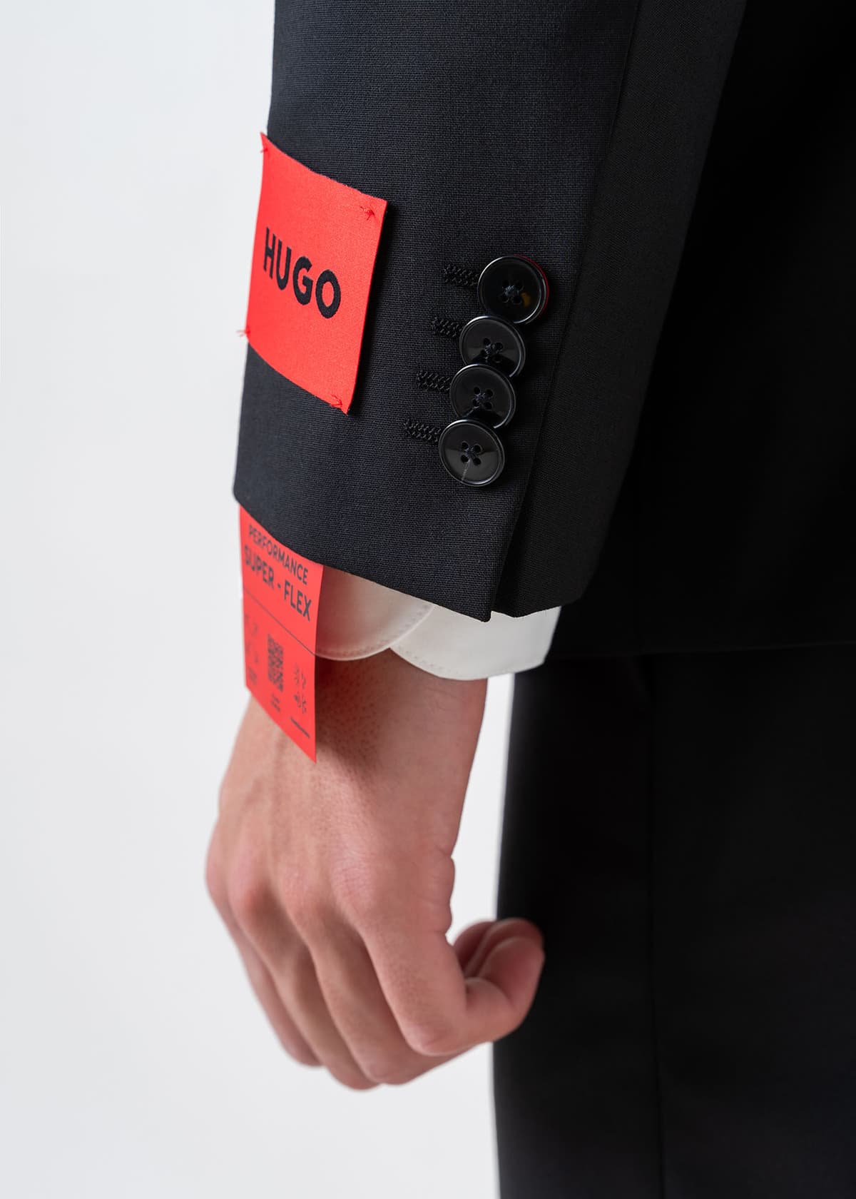 Men's Suits Hugo Black