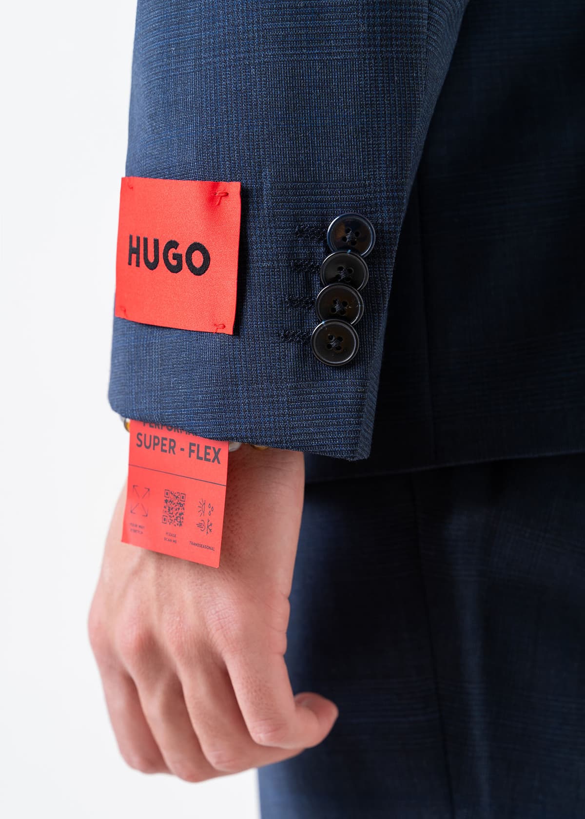 Men's Suits Hugo Blue