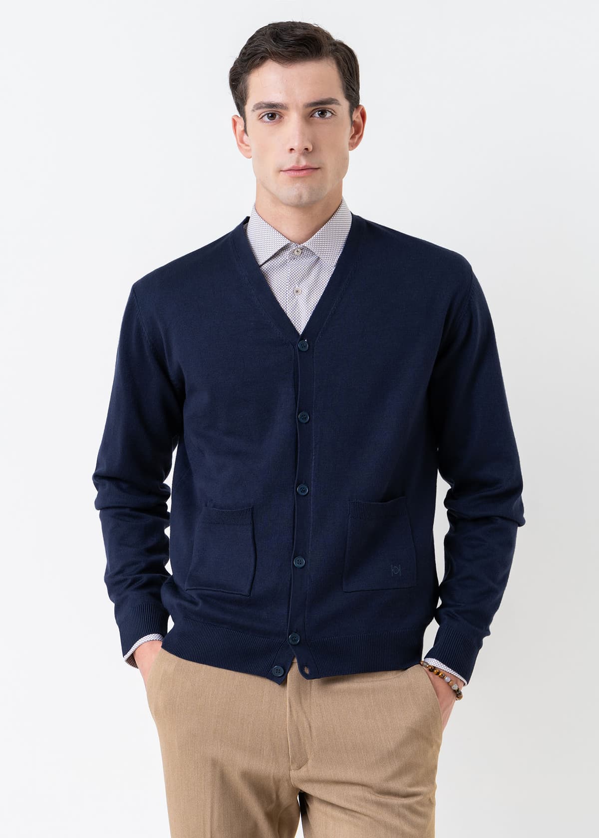 Men's Cardigans Hamaki-Ho Blue