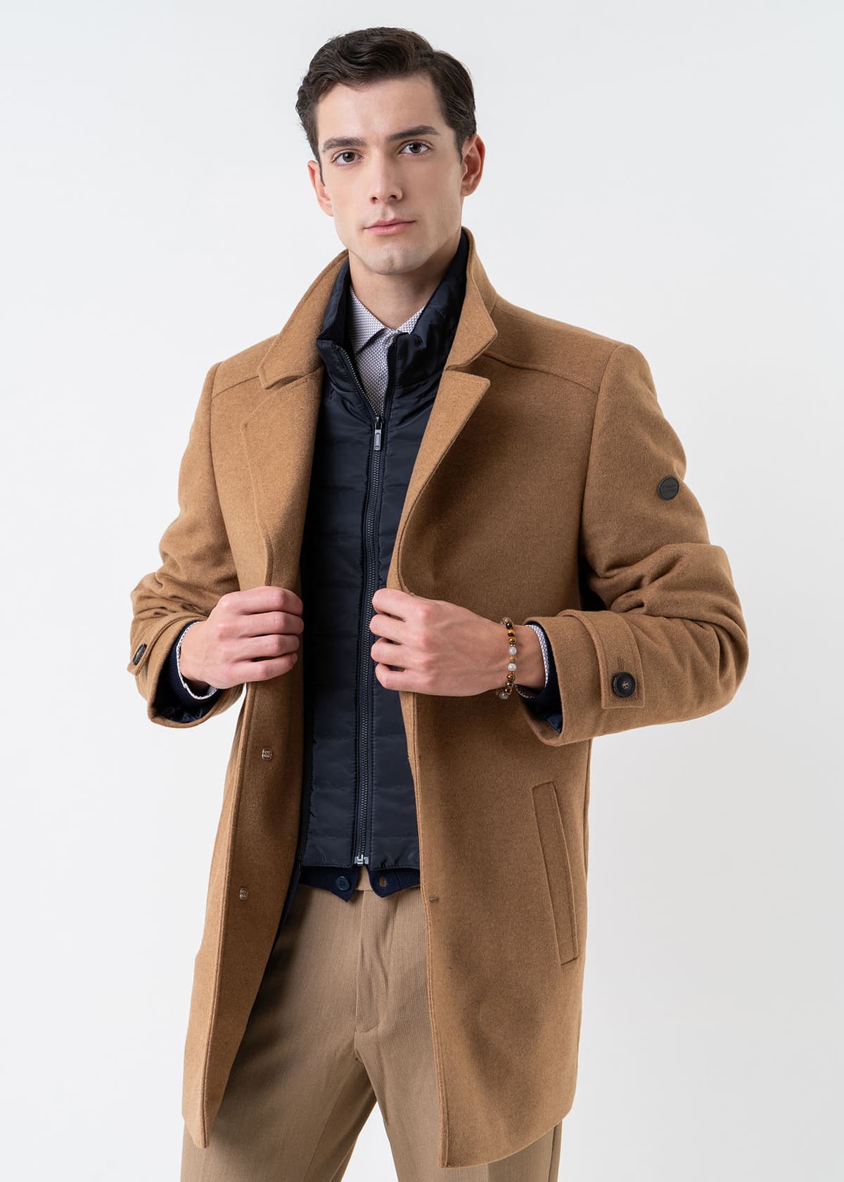 Men's Jackets Fynch Hatton Brown