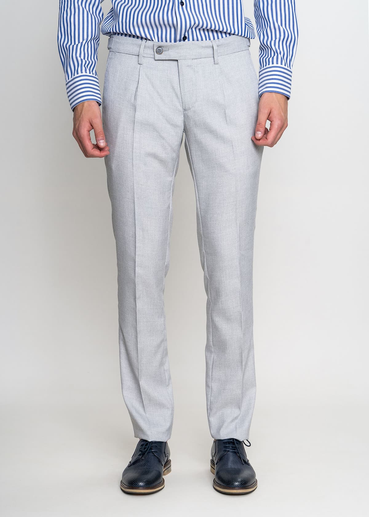 Men's Pants Monte Napoleone Gray