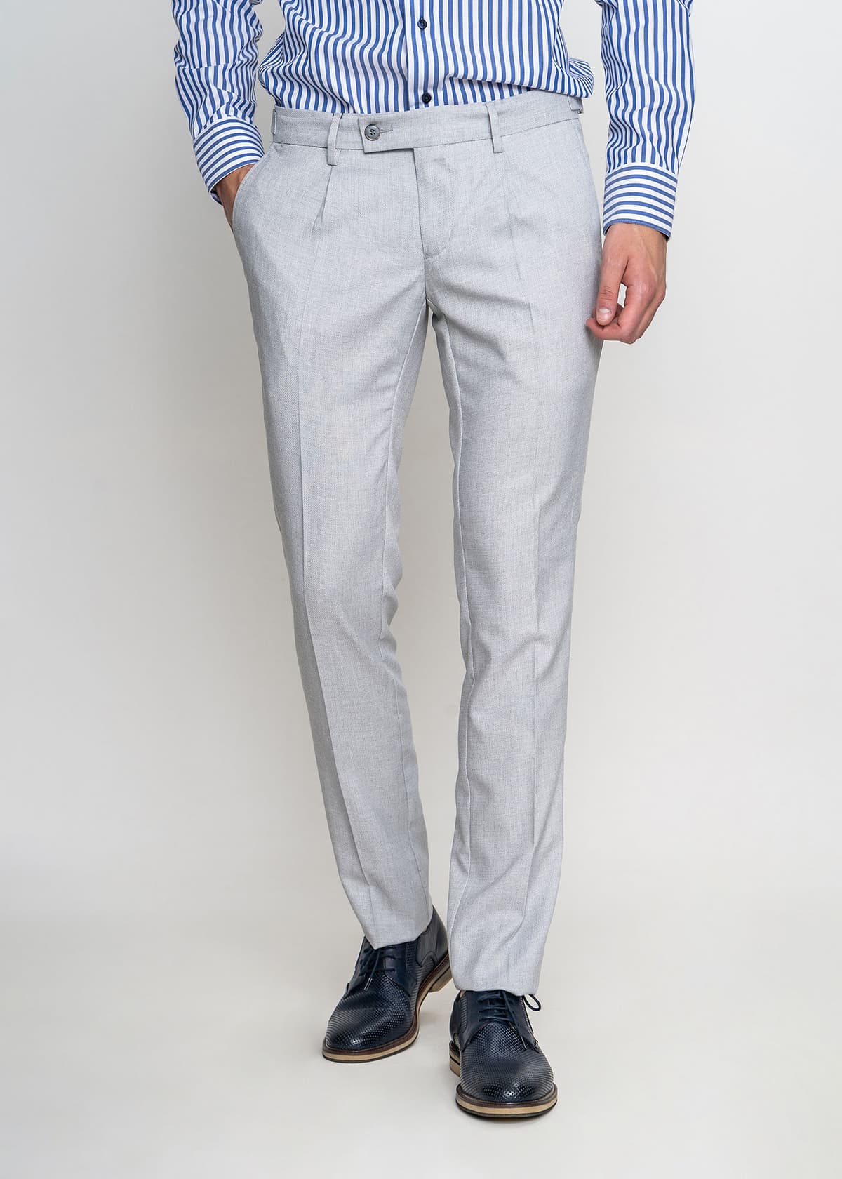 Men's Pants Monte Napoleone Blue