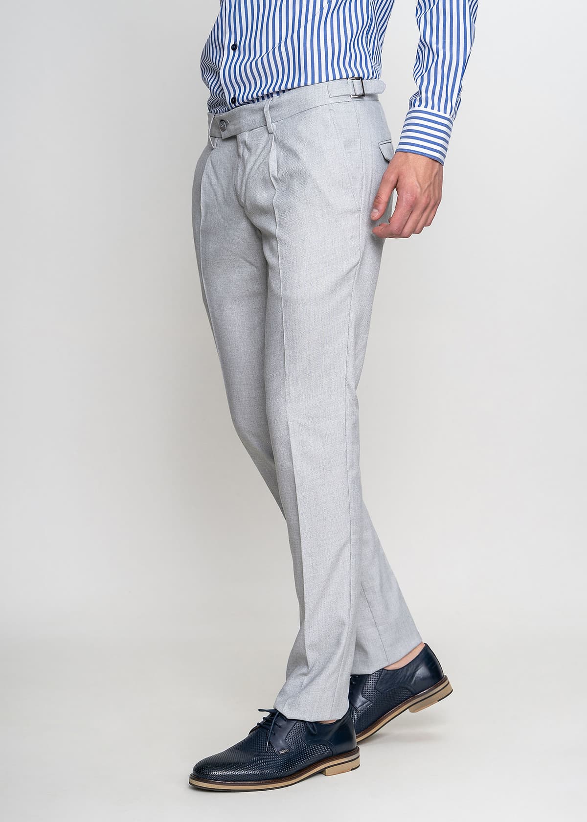 Men's Pants Monte Napoleone Gray