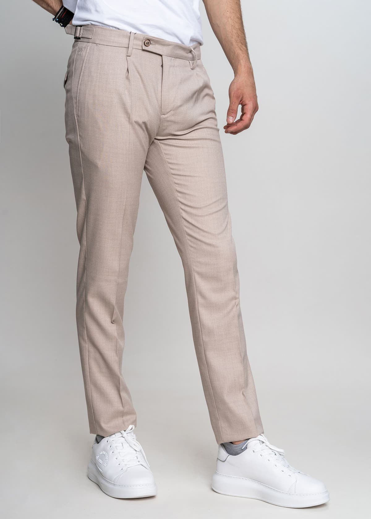 Men's Pants Monte Napoleone Beige