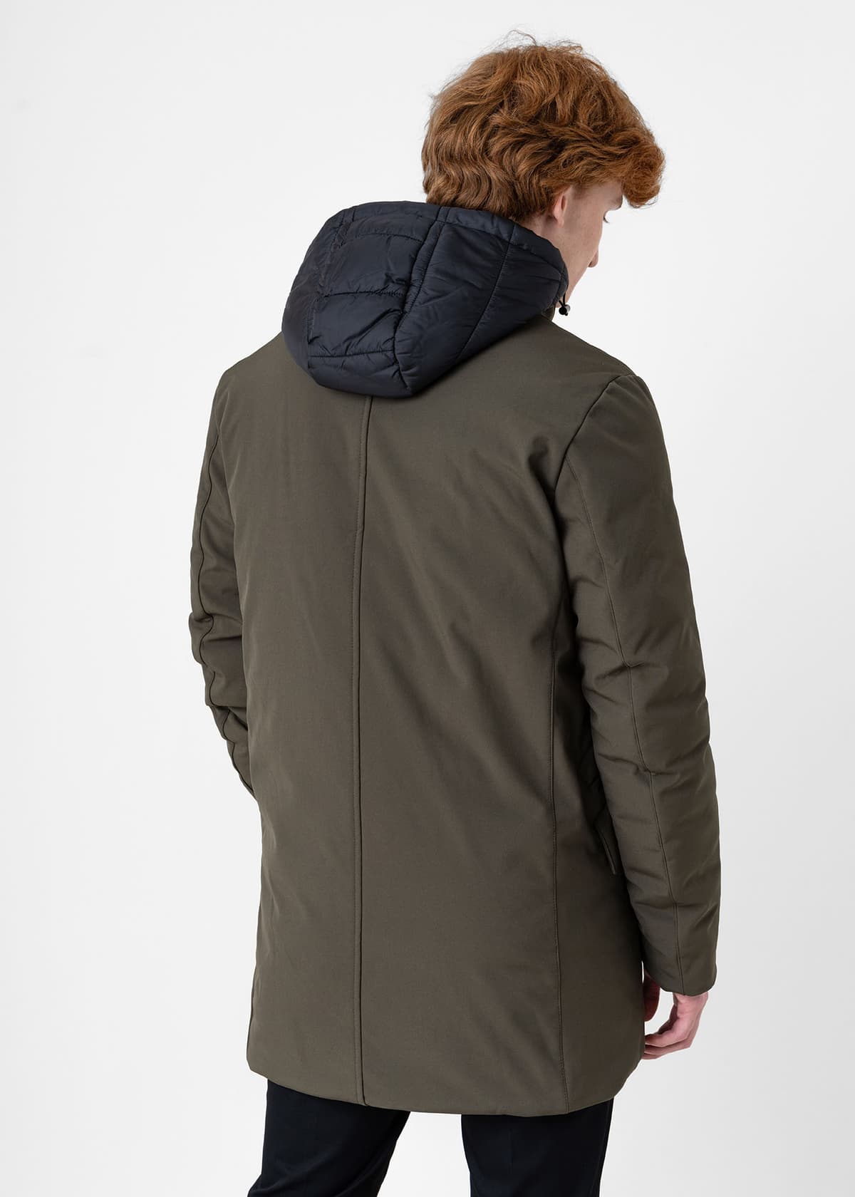 Men's Trench Coats Hamaki-Ho Green