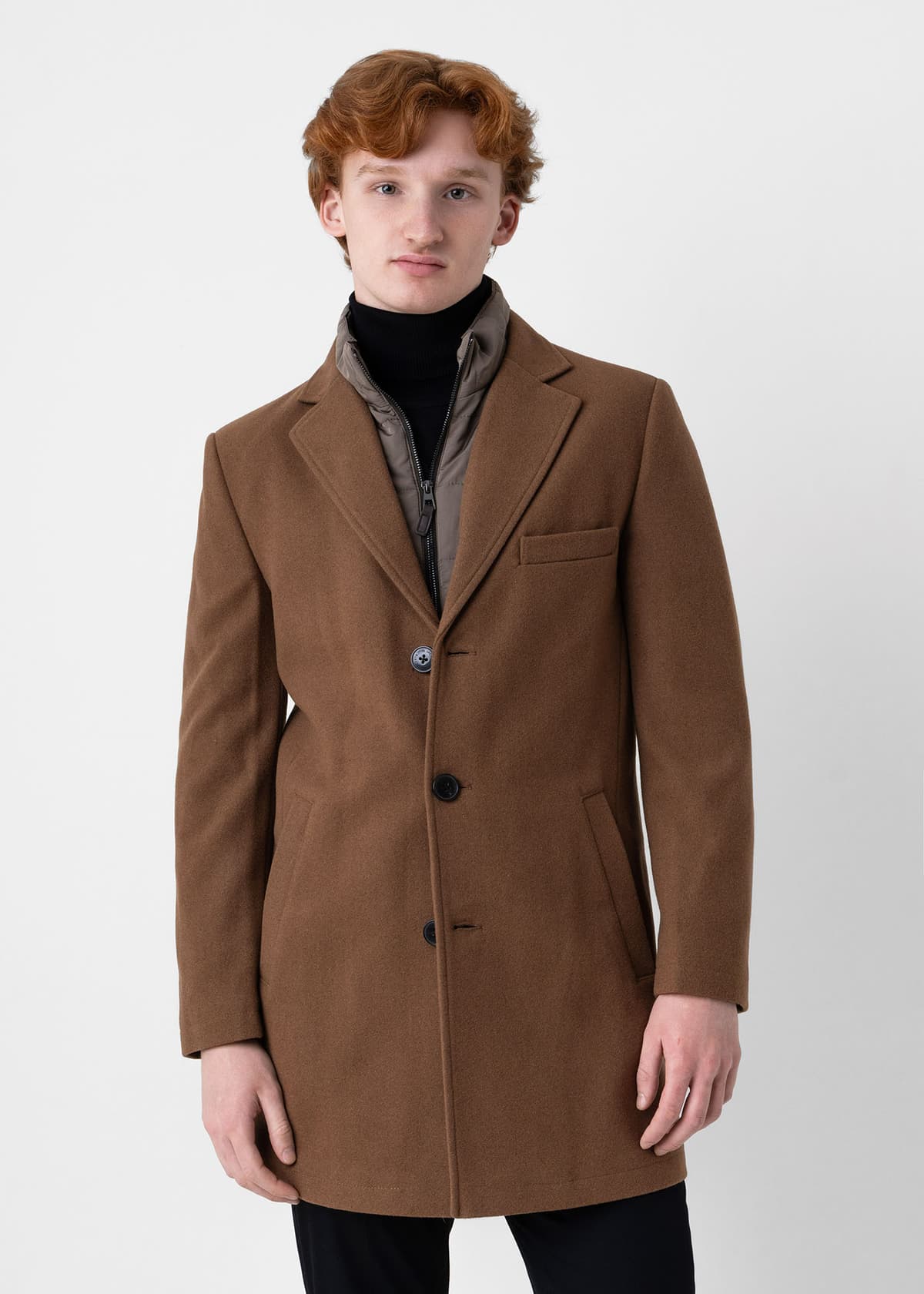 S4 Παλτό της σειράς New Edison - 74381 2529 0801 Blue Black