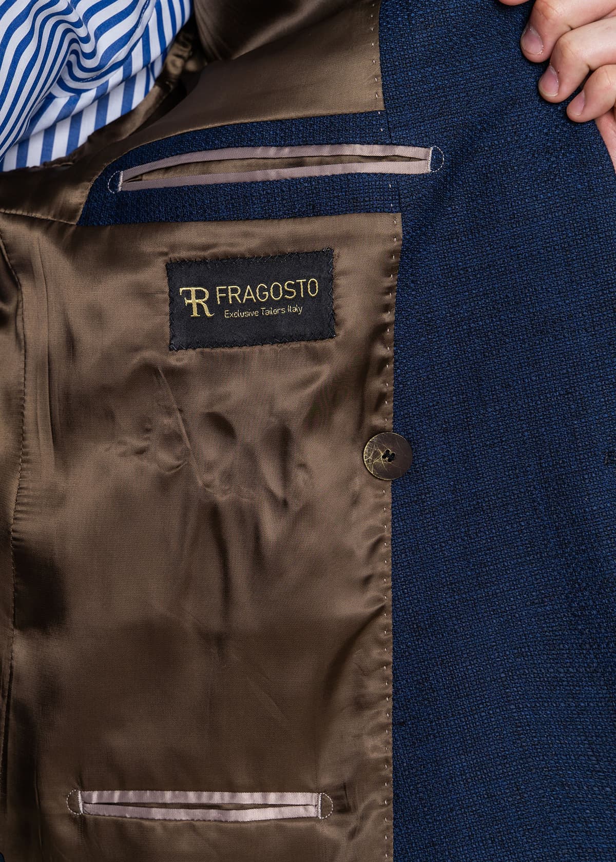 Men's Blazers Fragosto Blue