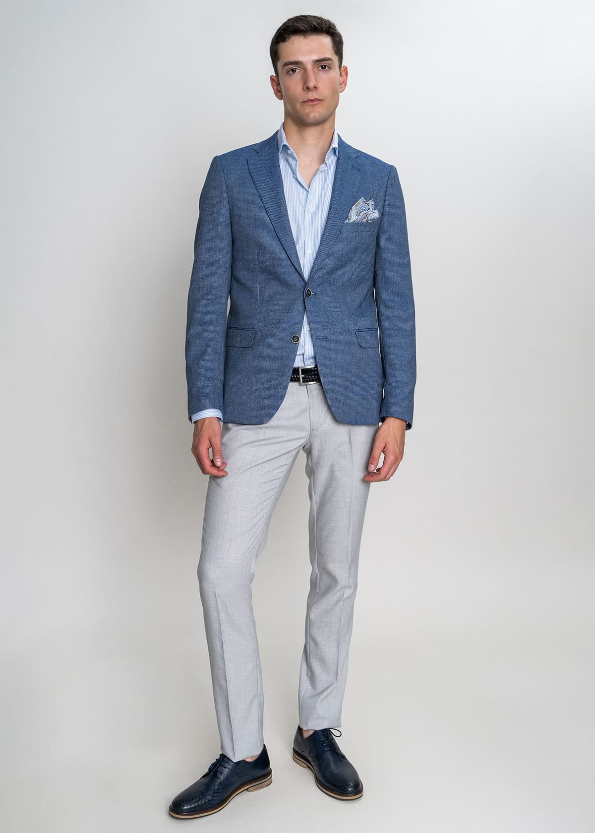 Men's Blazers Monte Napoleone Blue