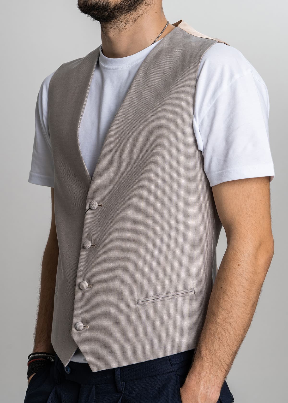 Men's Vests Guy Laroche Beige