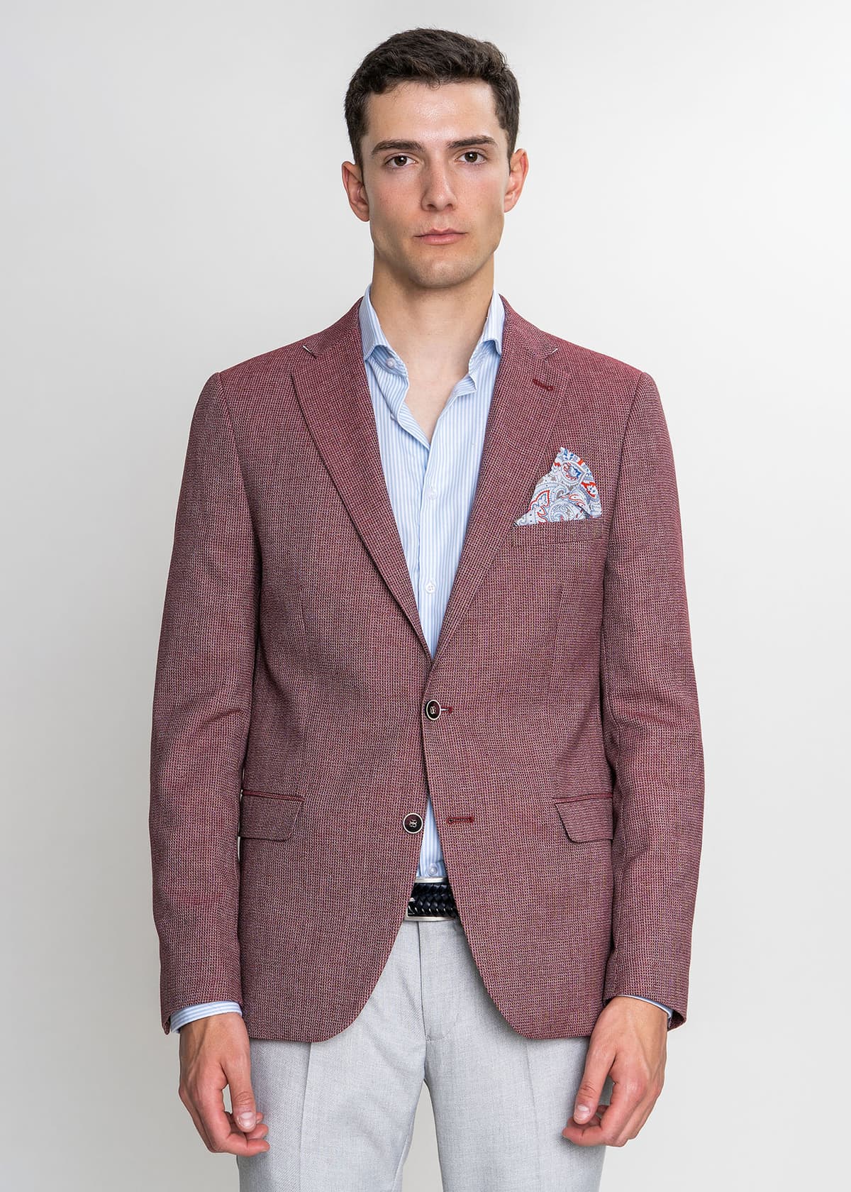 Men's Clothing Monte Napoleone Bordeaux