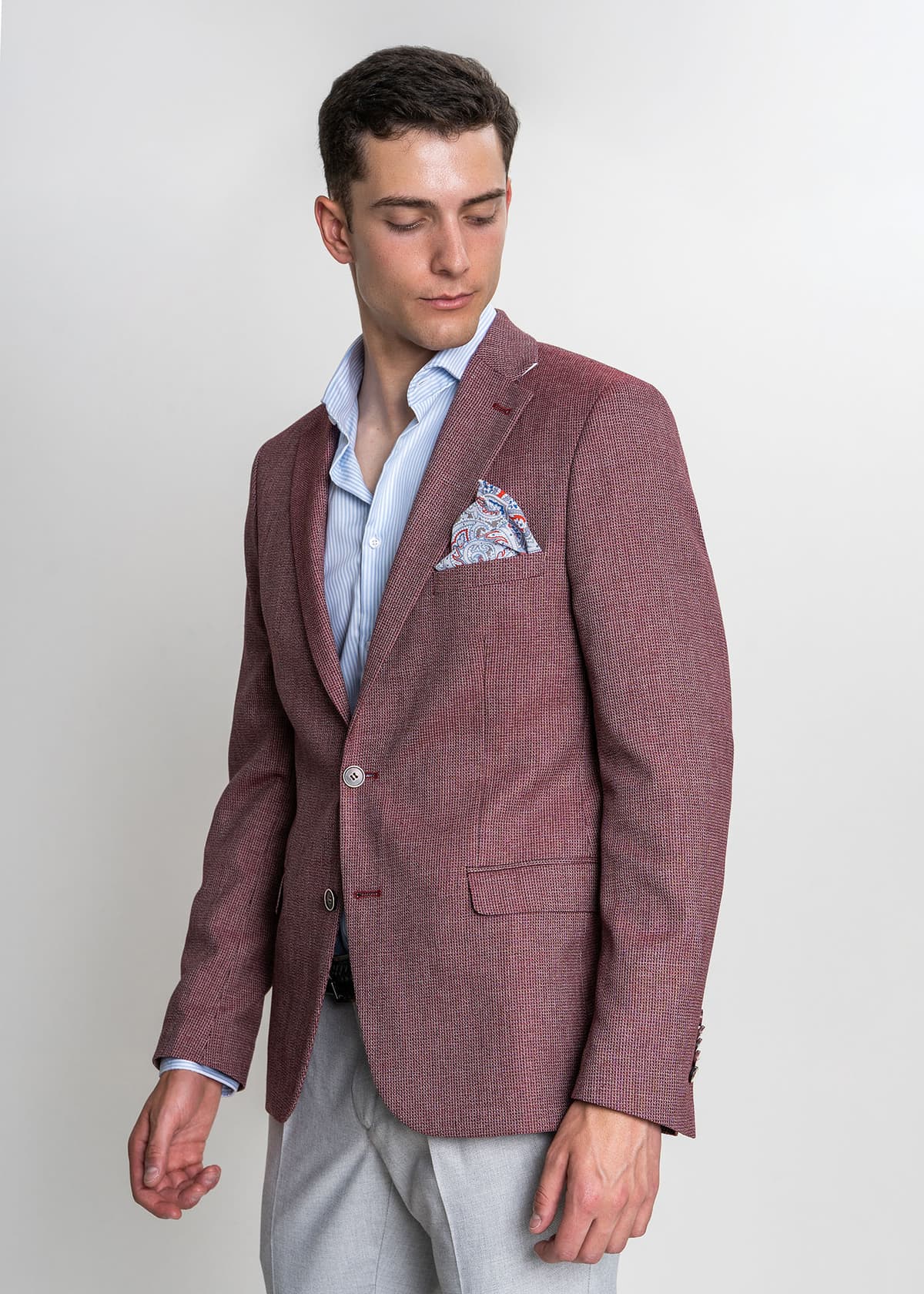 Men's Clothing Monte Napoleone Bordeaux