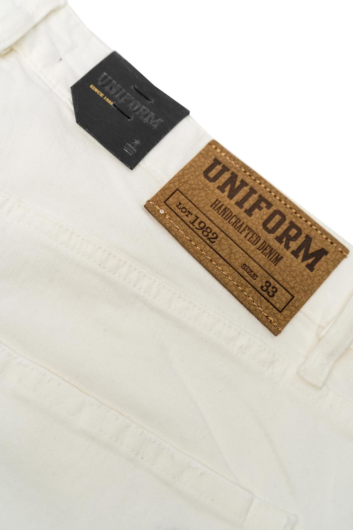 Men's Jeans Uniform White