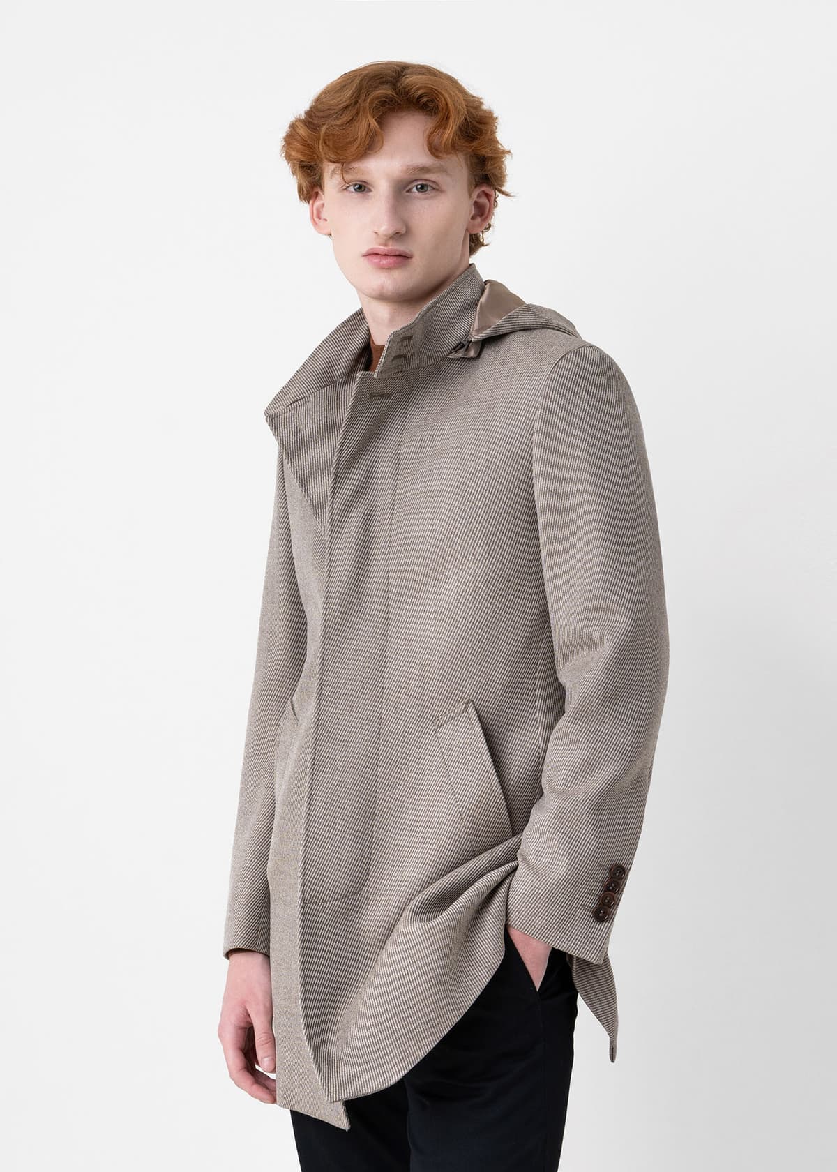 Guy Laroche Παλτό της σειράς MAO - GL2226803 11 Brown