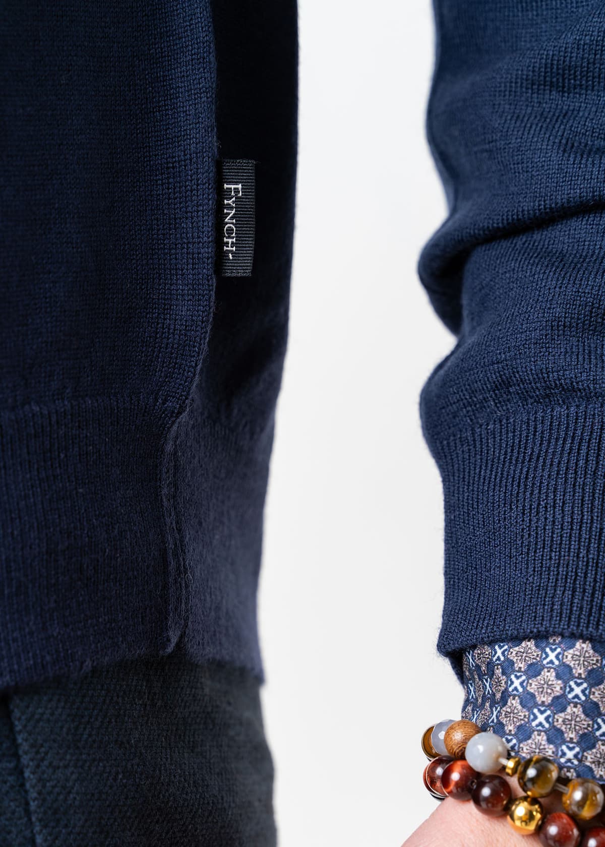 Men's Cardigans Fynch Hatton Blue