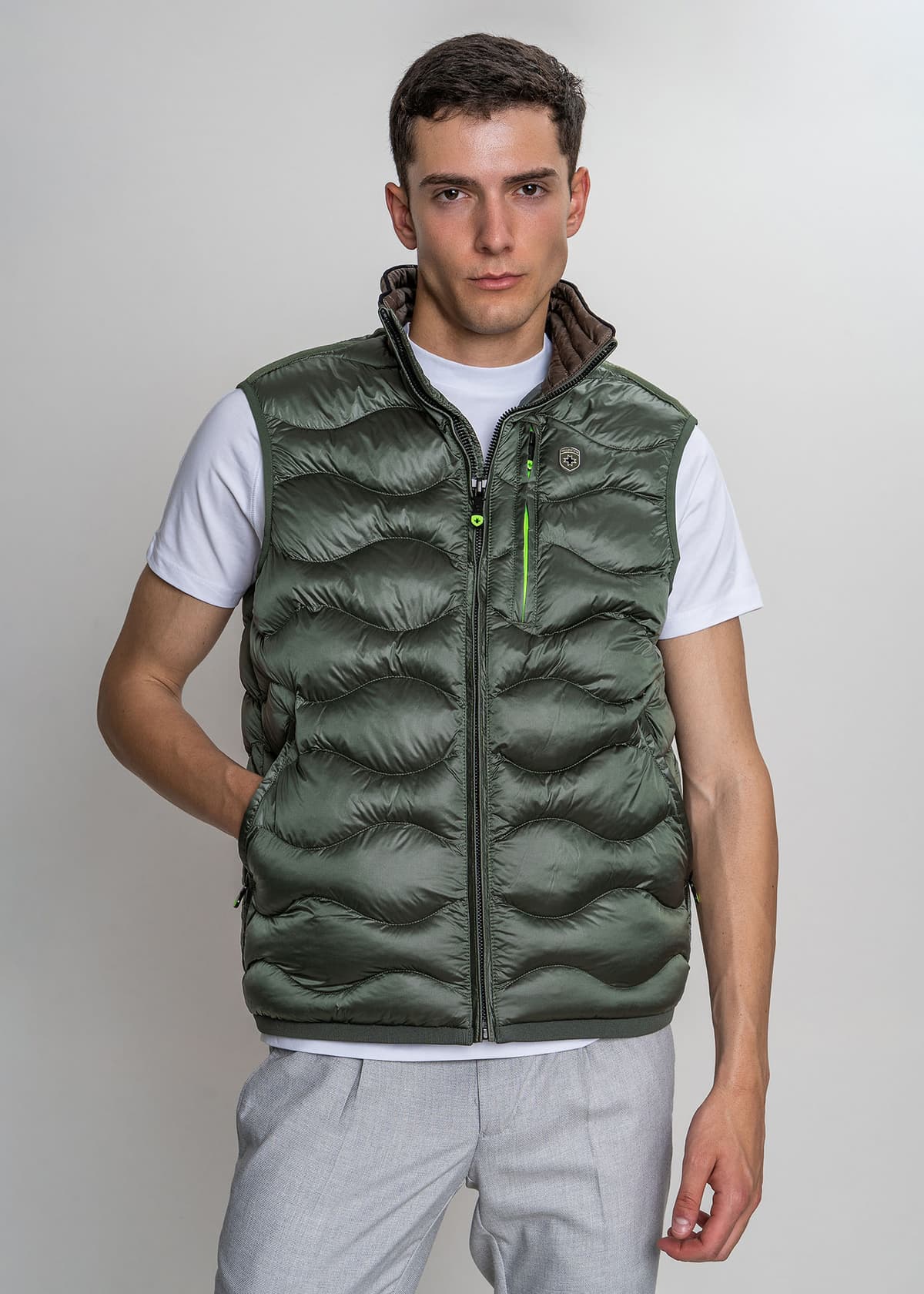 Men's Vests Wellensteyn Green