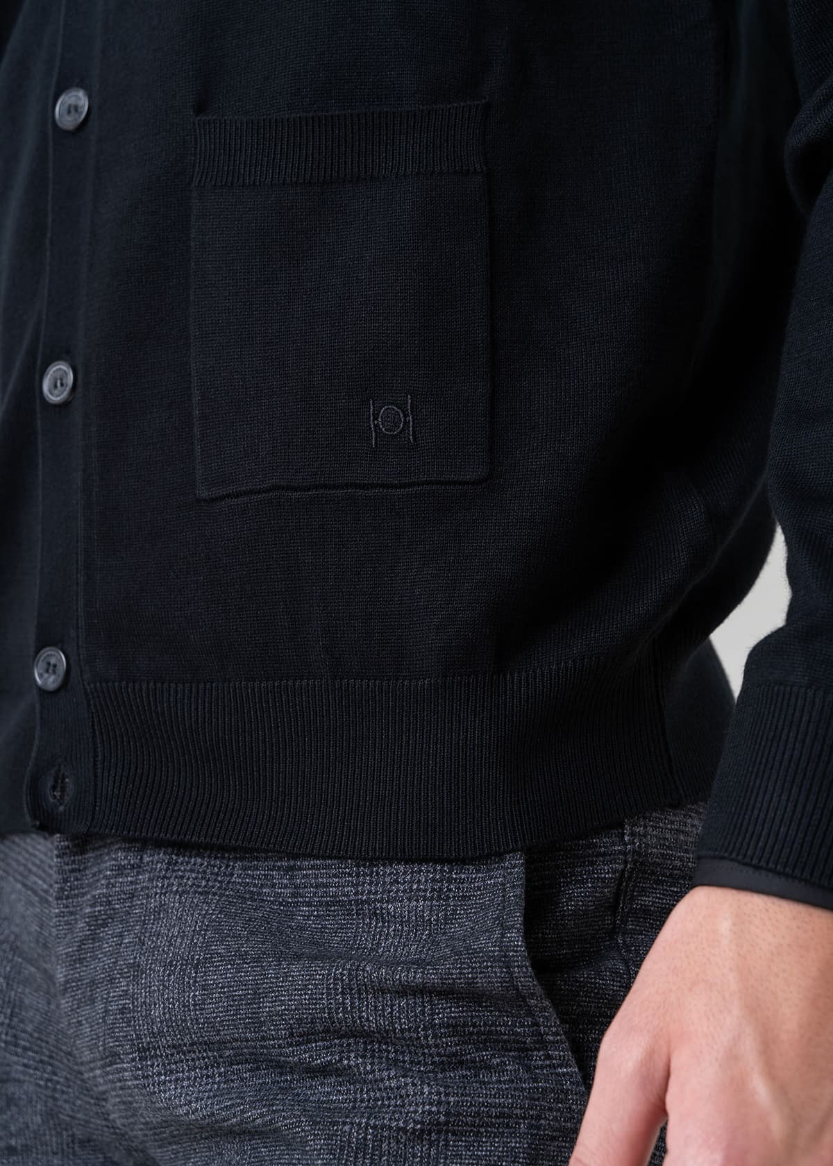 Men's Hoodies & Sweatshirts Hamaki-Ho Black