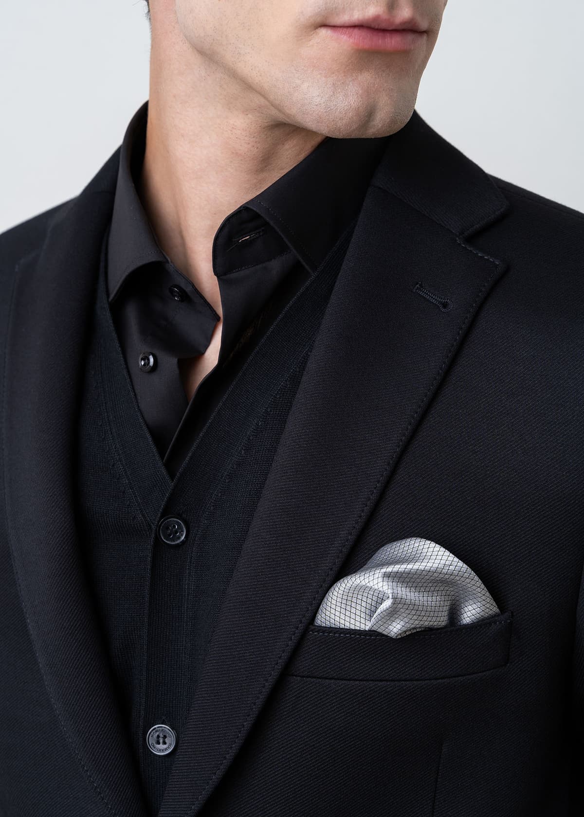 Fragosto Σακάκι της σειράς Pecos - FRB23 3841 021 001 Black