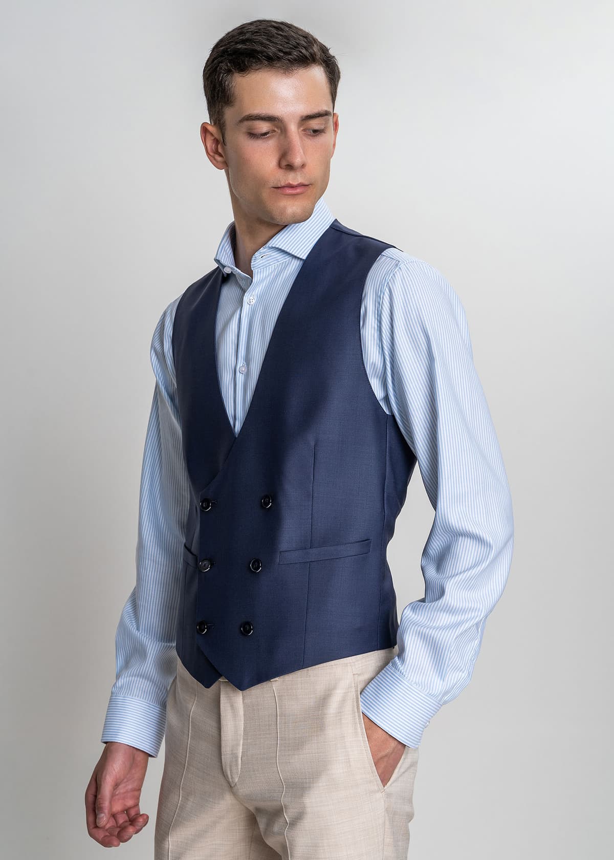 Men's Vests Karl Lagerfeld Blue