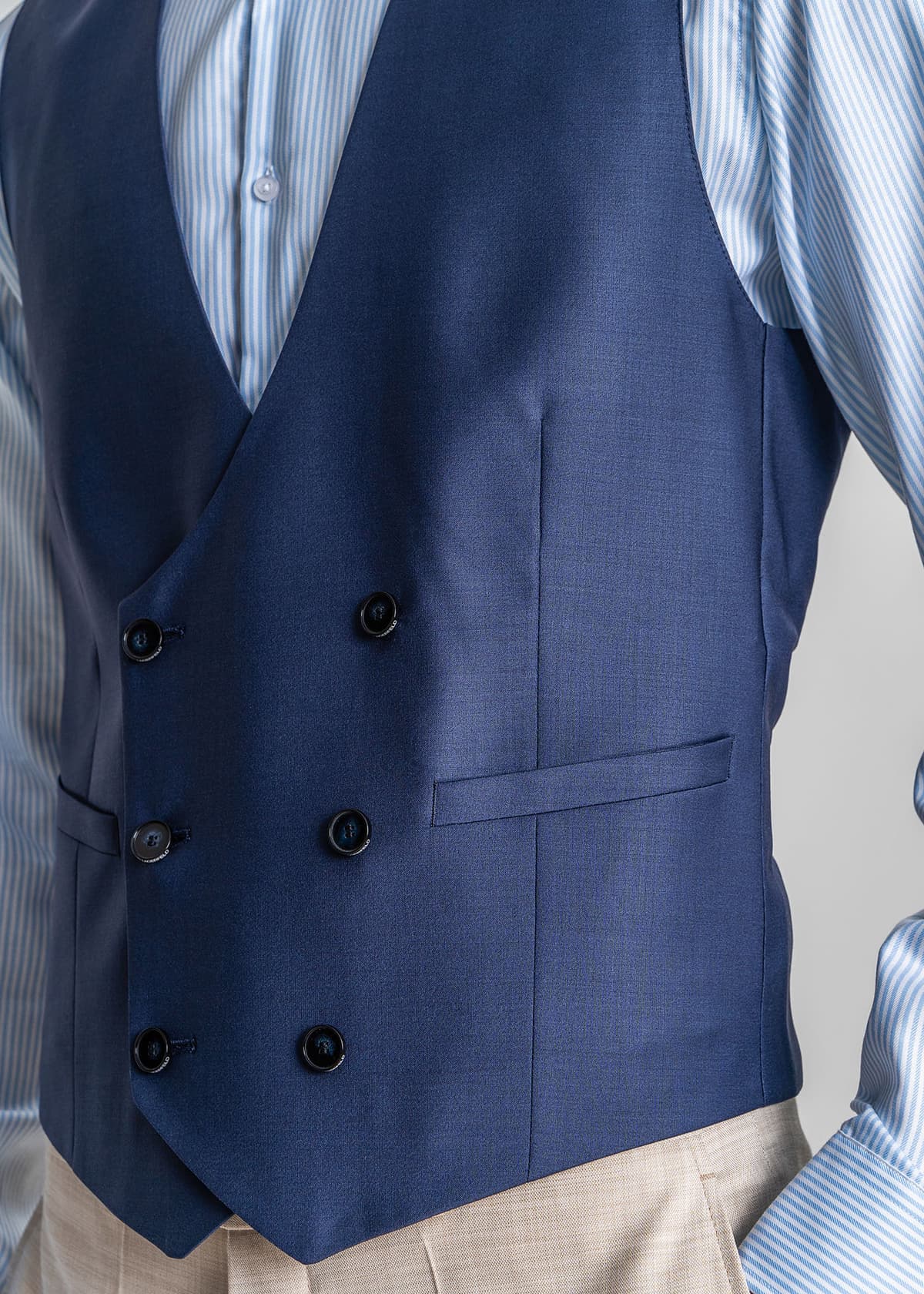 Men's Vests Karl Lagerfeld Blue