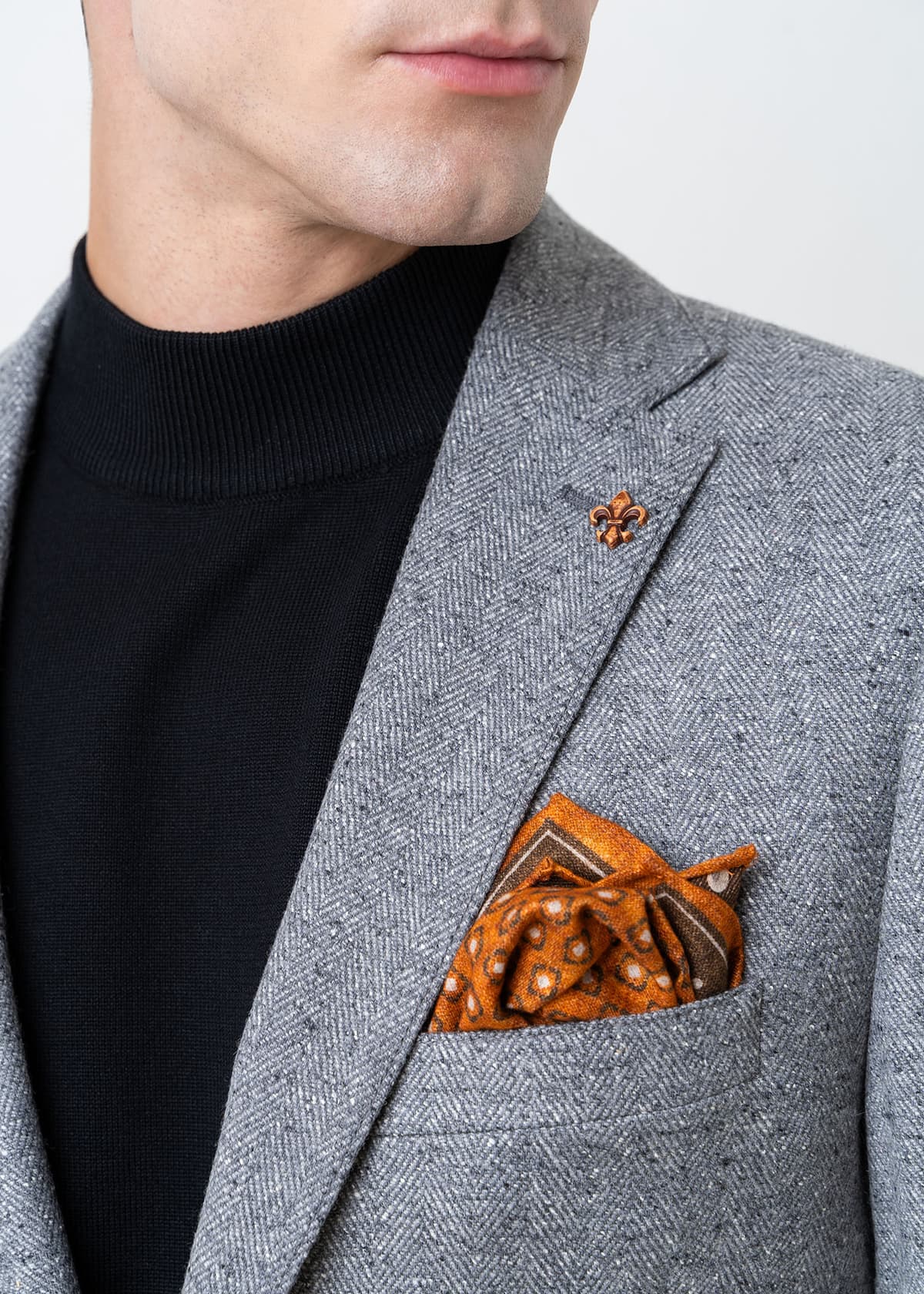 Fragosto Σακάκι της σειράς Humboldt - FRB23 3834 021 003 Dark Grey